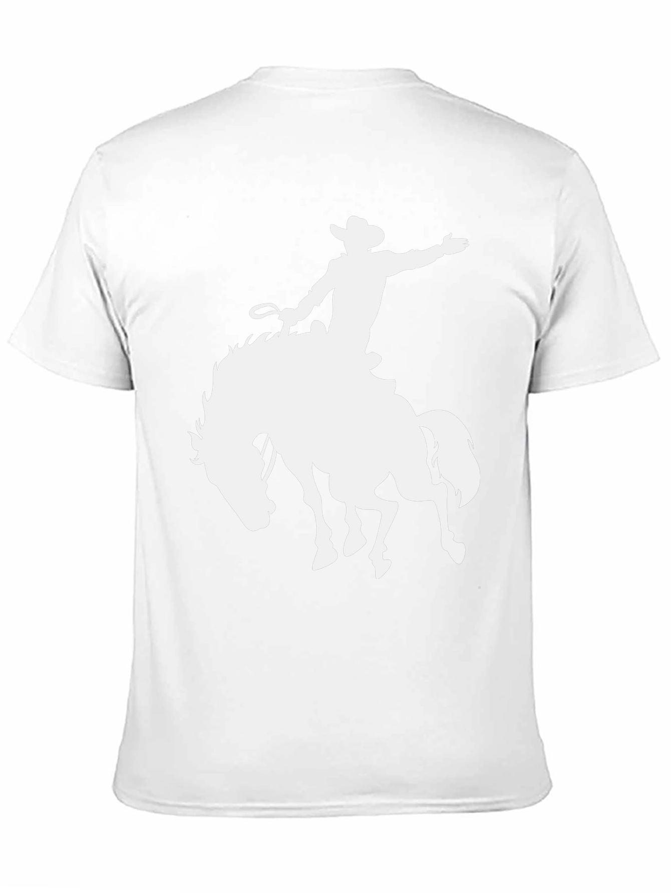 Cowboy Rodeo T-Shirt: Bucking Bronco Graphic Tee