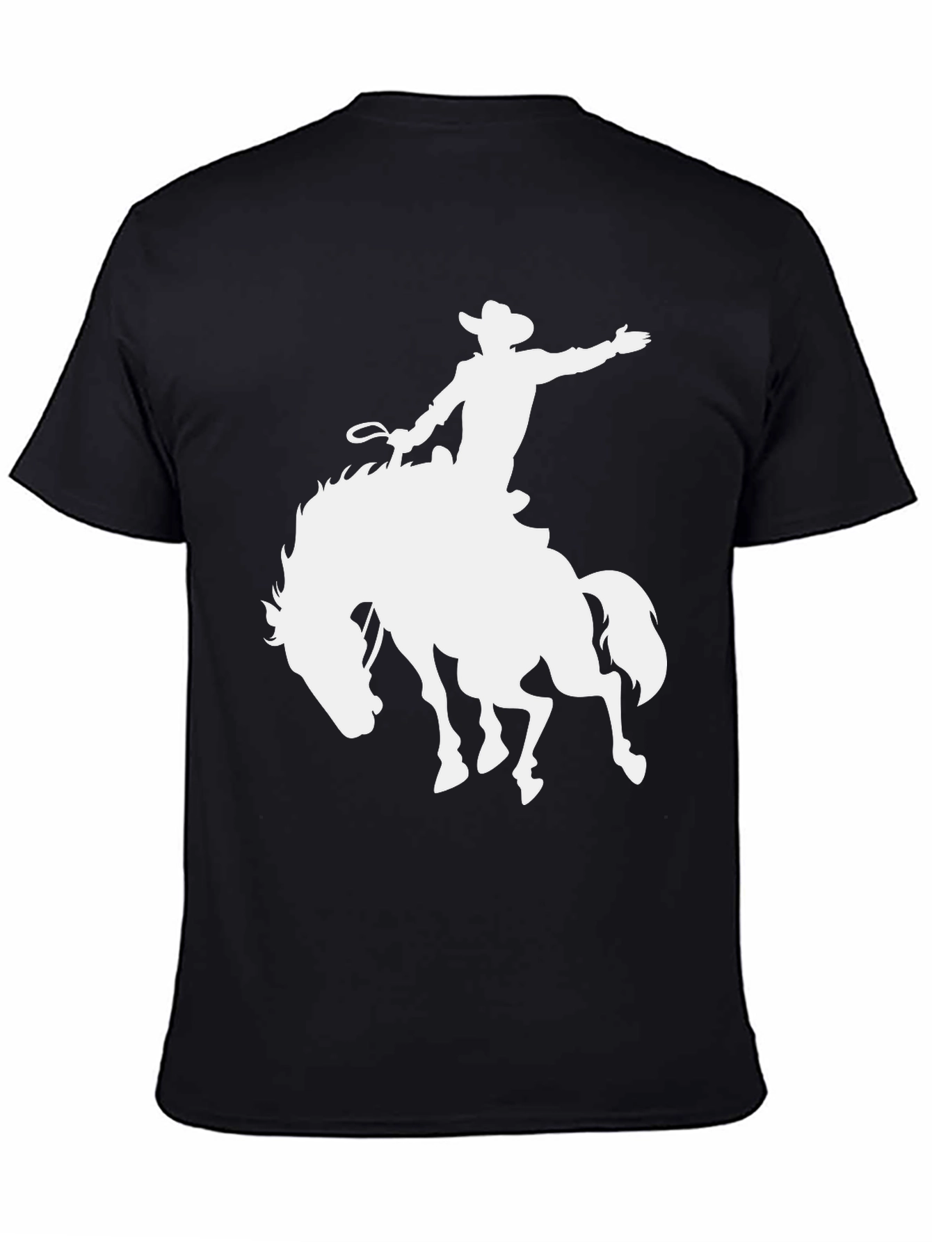 Cowboy Rodeo T-Shirt: Bucking Bronco Graphic Tee