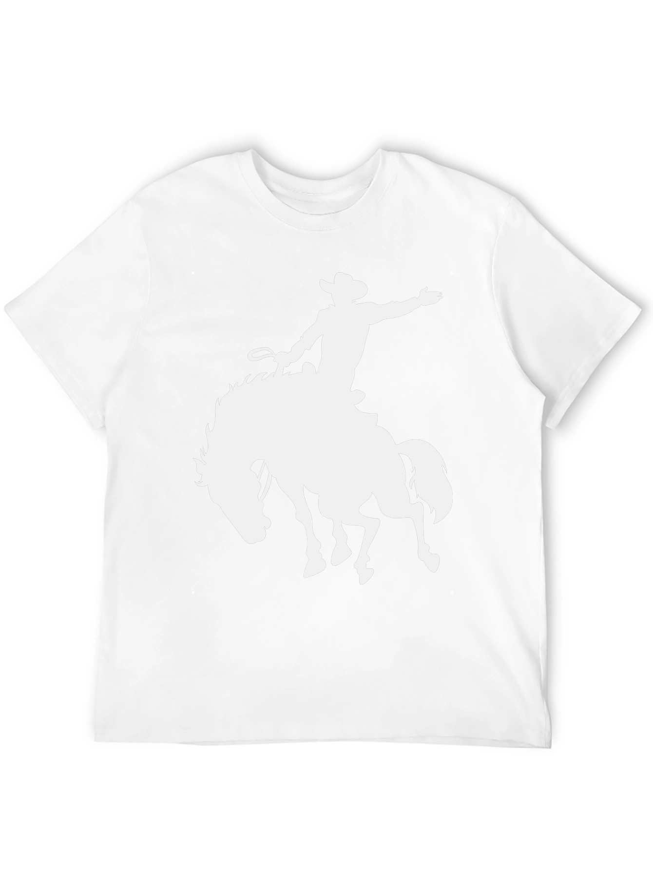 Cowboy Rodeo T-Shirt: Bucking Bronco Graphic Tee