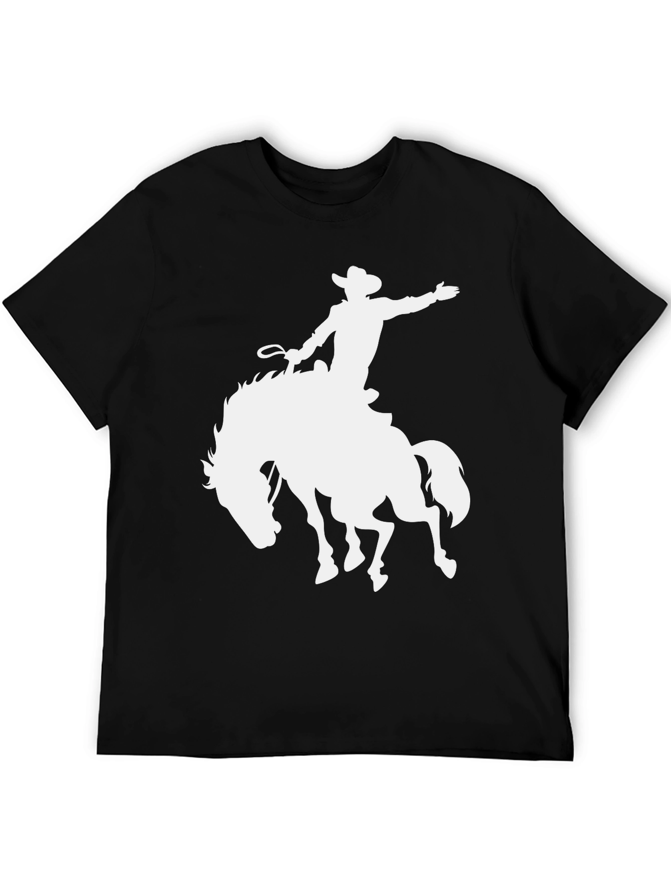 Cowboy Rodeo T-Shirt: Bucking Bronco Graphic Tee