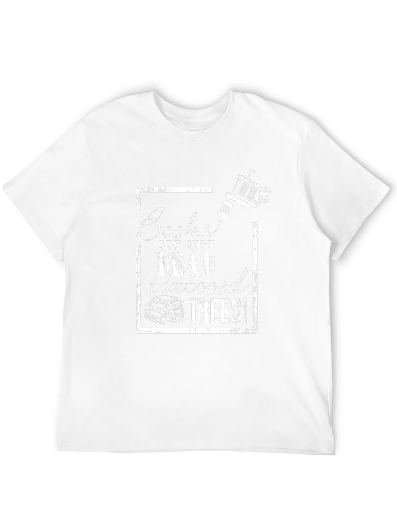 Tattooed Trees Graphic Tee - Book Lover Shirt