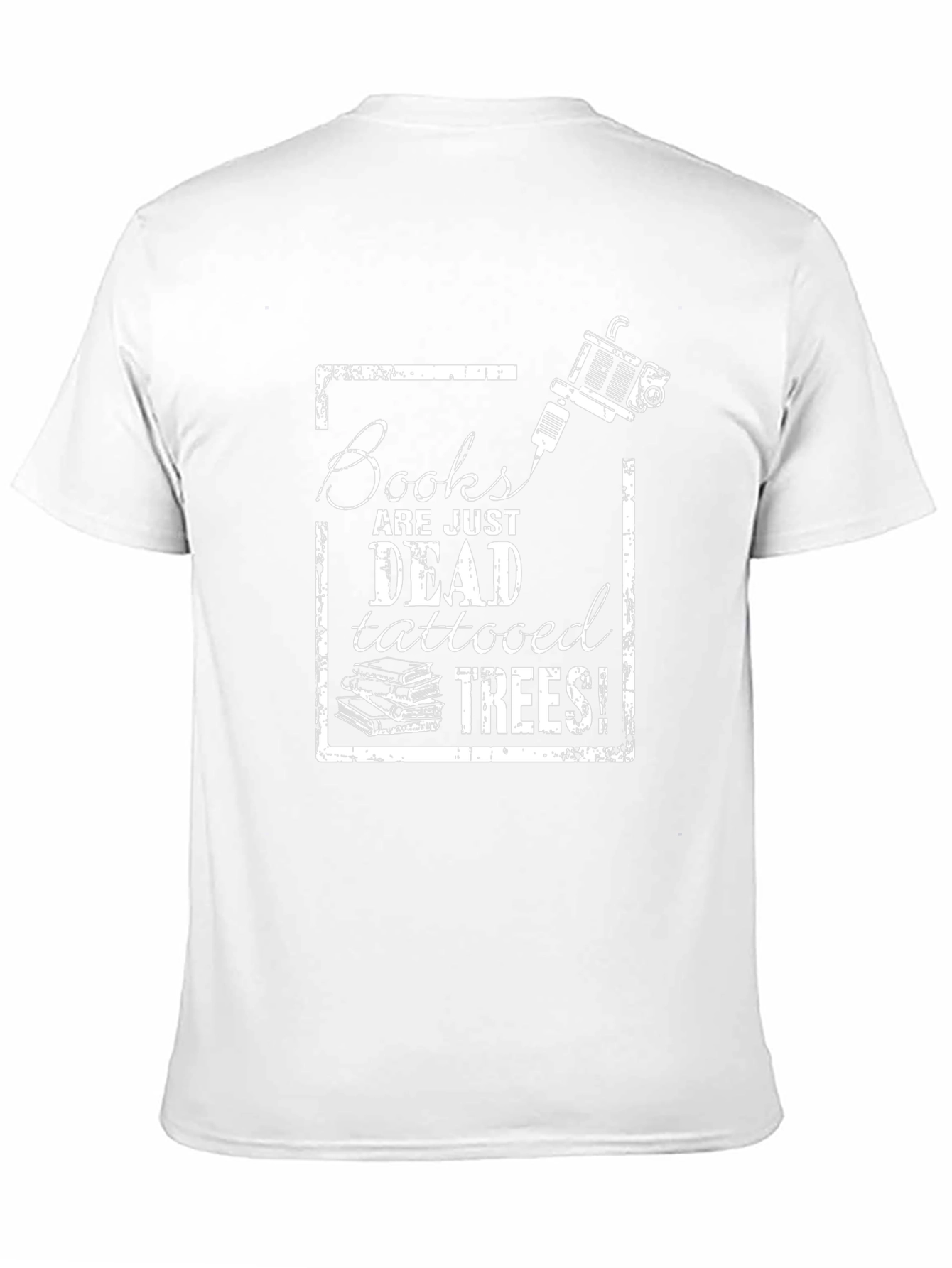 Tattooed Trees Graphic Tee - Book Lover Shirt