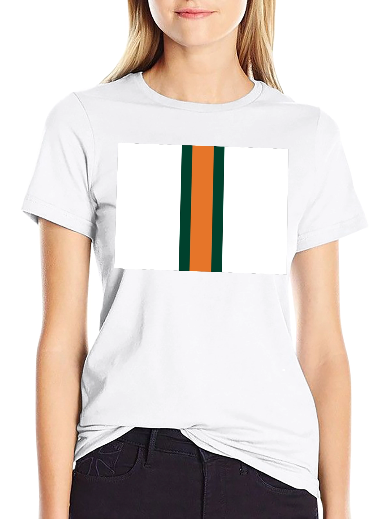 Striped Graphic T-Shirt