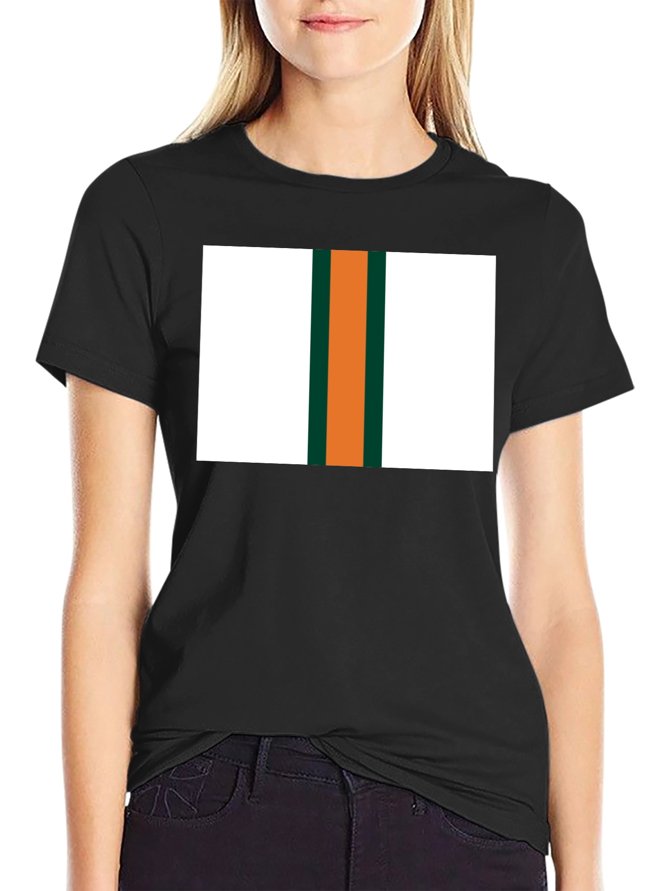 Striped Graphic T-Shirt