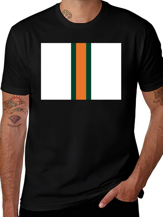 Striped Graphic T-Shirt