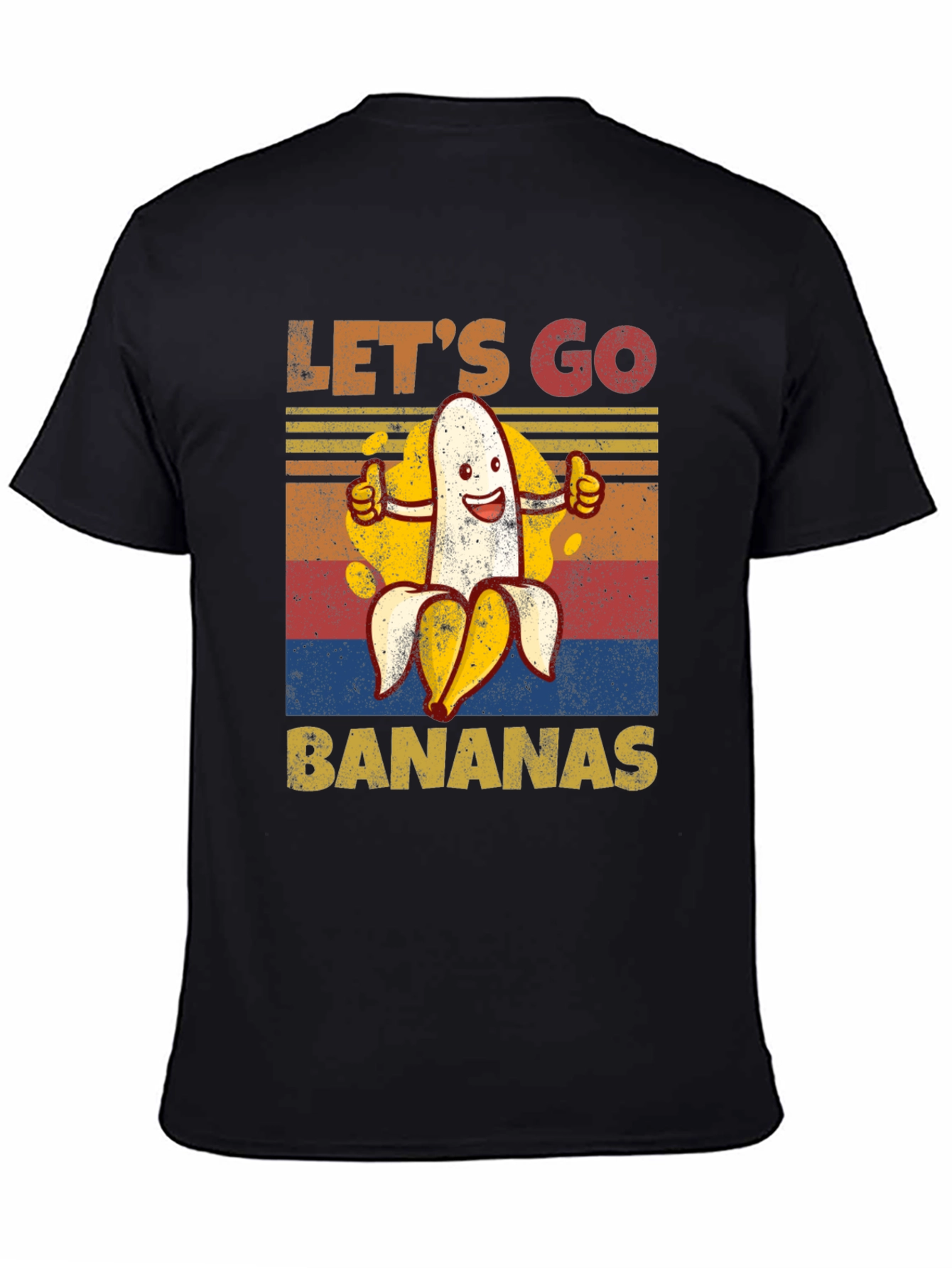 Lets Go Bananas Graphic Tee - Funny Fruit Shirt