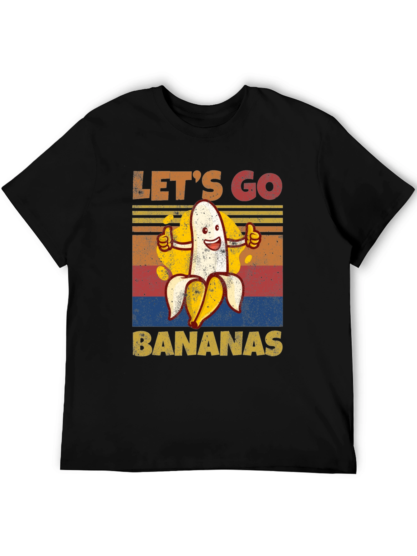 Lets Go Bananas Graphic Tee - Funny Fruit Shirt