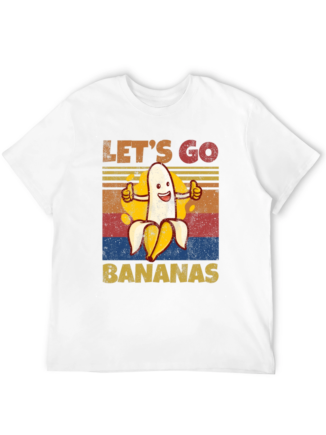 Lets Go Bananas Graphic Tee - Funny Fruit Shirt