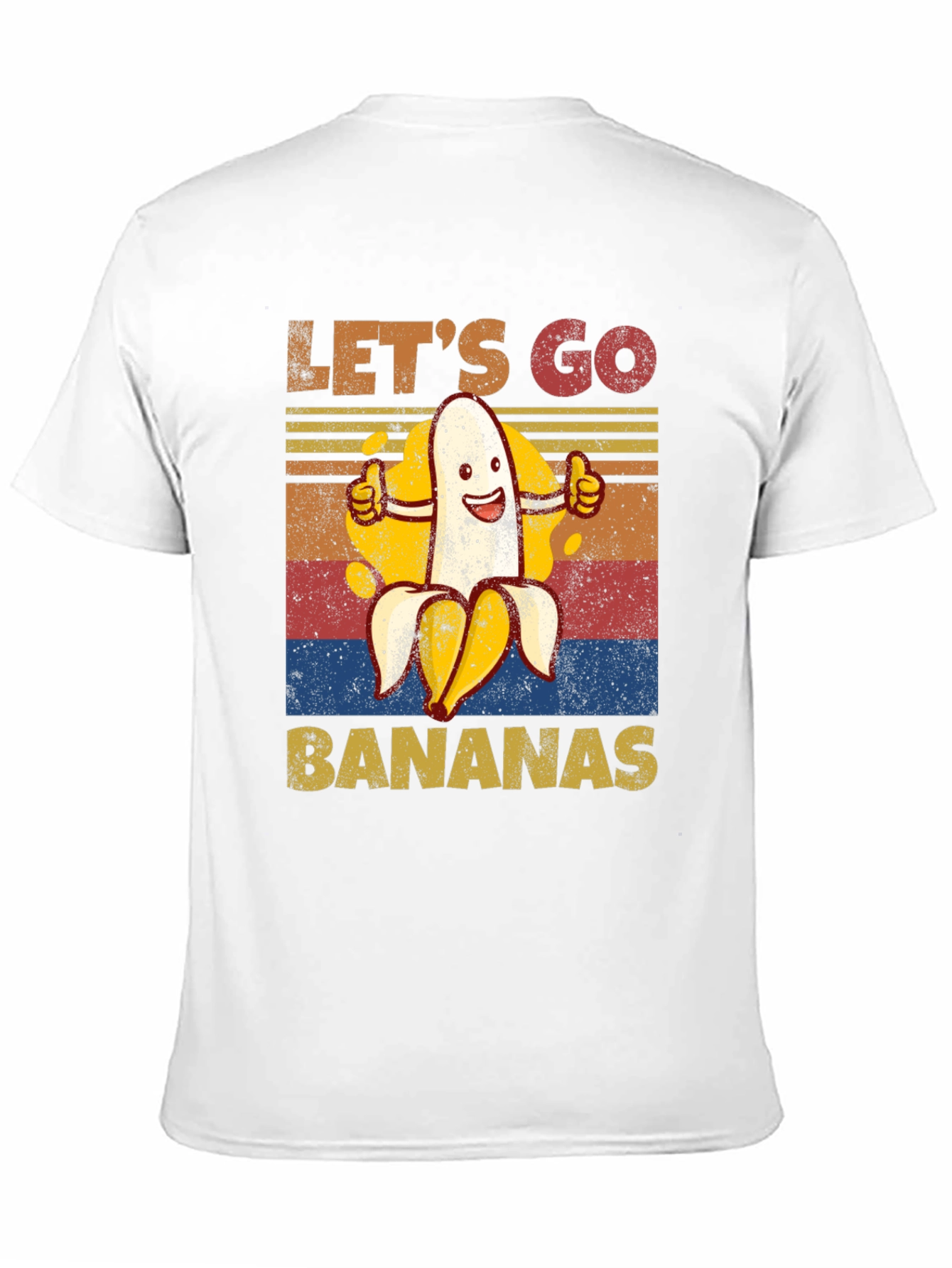 Lets Go Bananas Graphic Tee - Funny Fruit Shirt