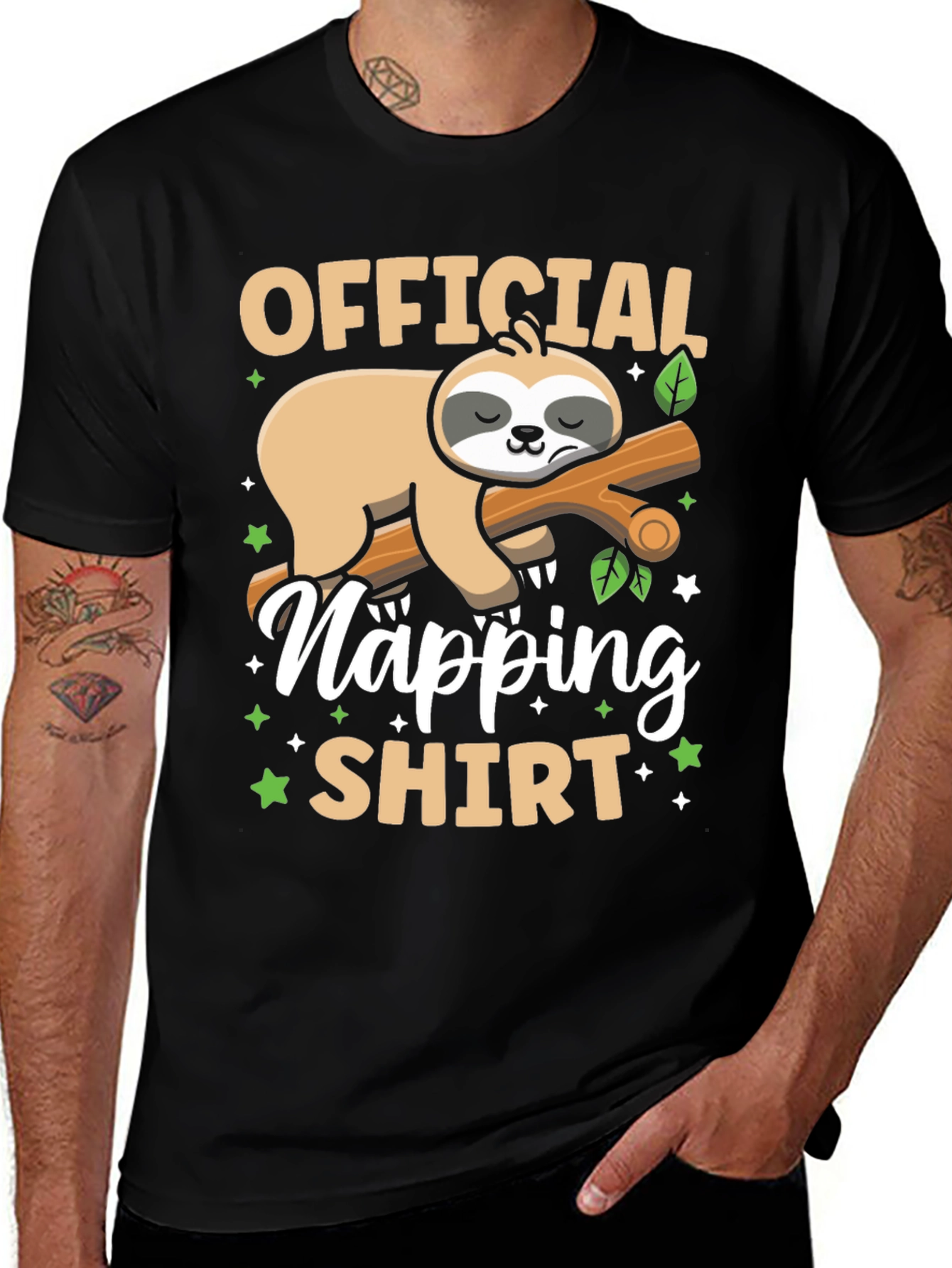 Official Napping Sloth T-Shirt