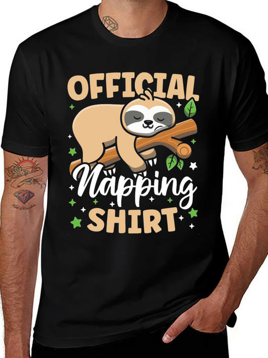 Official Napping Sloth T-Shirt