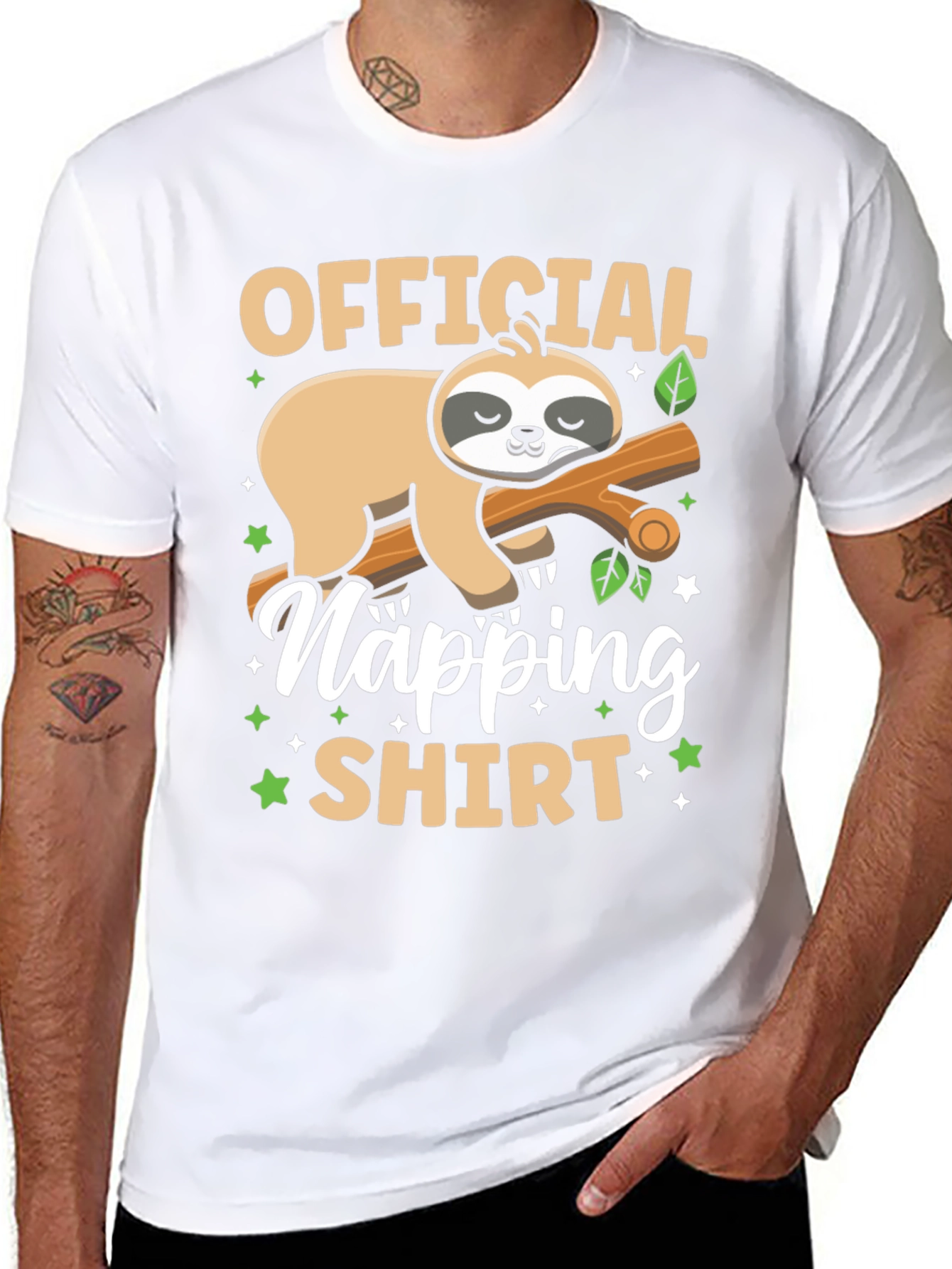 Official Napping Sloth T-Shirt