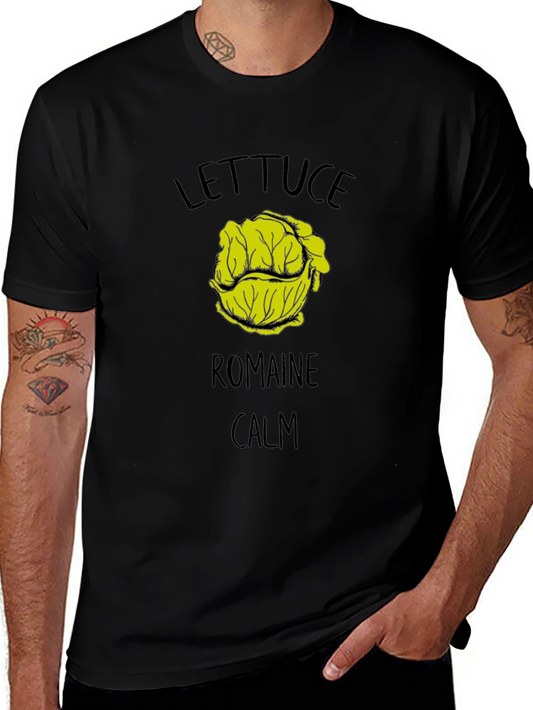 Lettuce Romaine Calm Graphic T-Shirt
