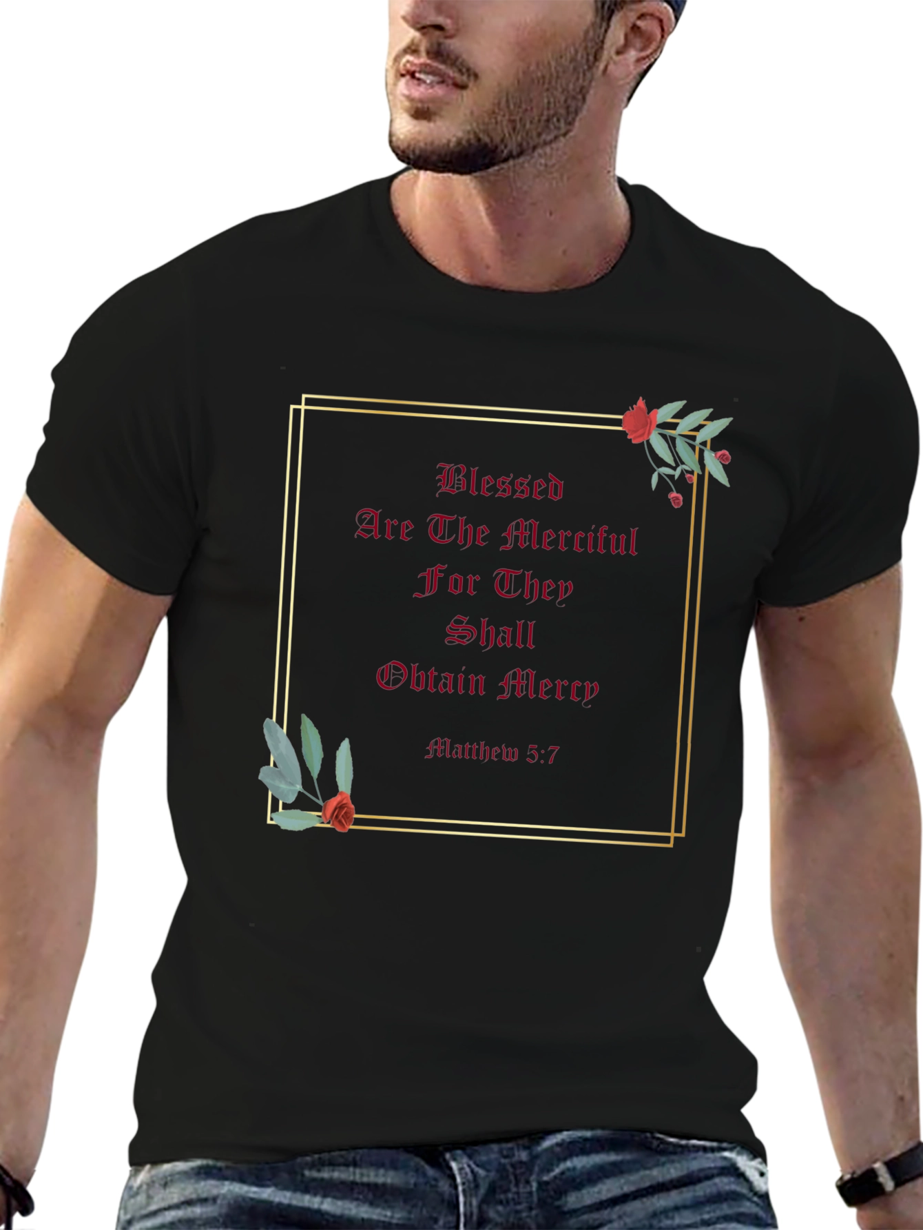 Blessed are the Merciful Graphic Tee