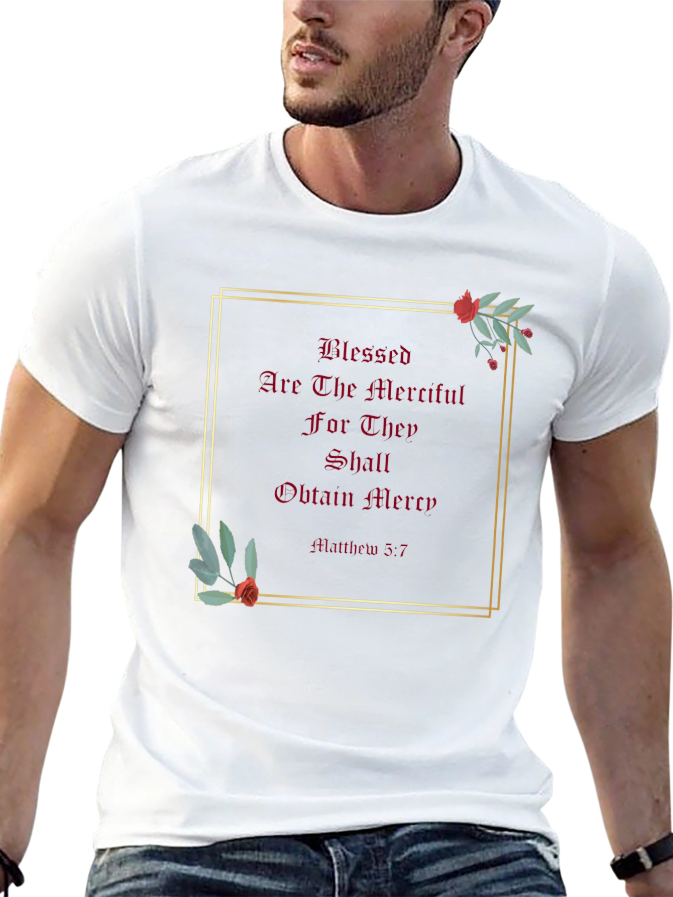 Blessed are the Merciful Graphic Tee