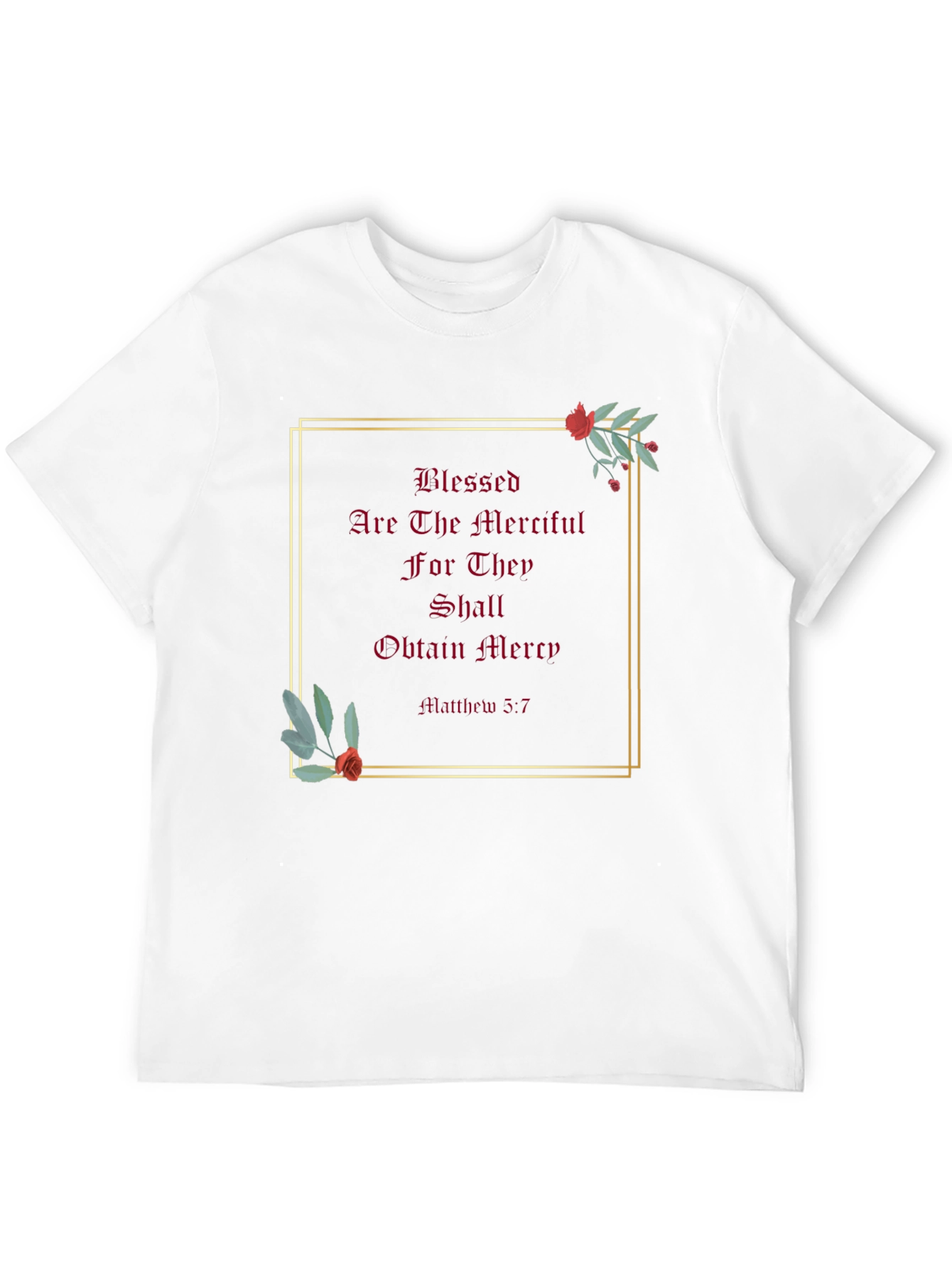 Blessed are the Merciful Graphic Tee