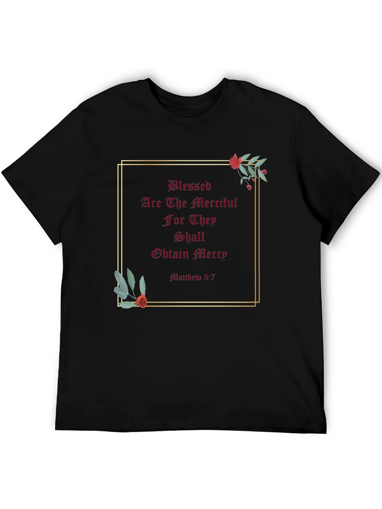 Blessed are the Merciful Graphic Tee