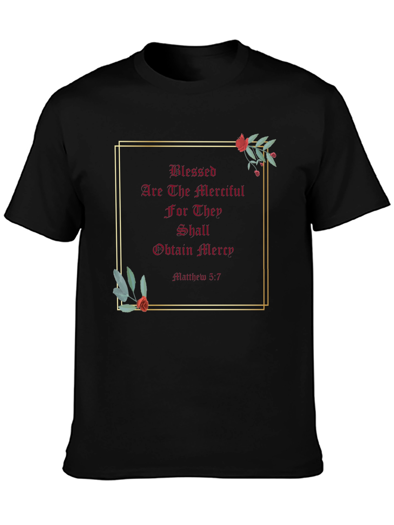Blessed are the Merciful Graphic Tee