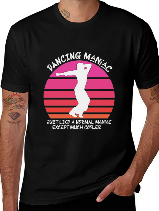 Dancing Maniac T-Shirt - Cool Retro Design