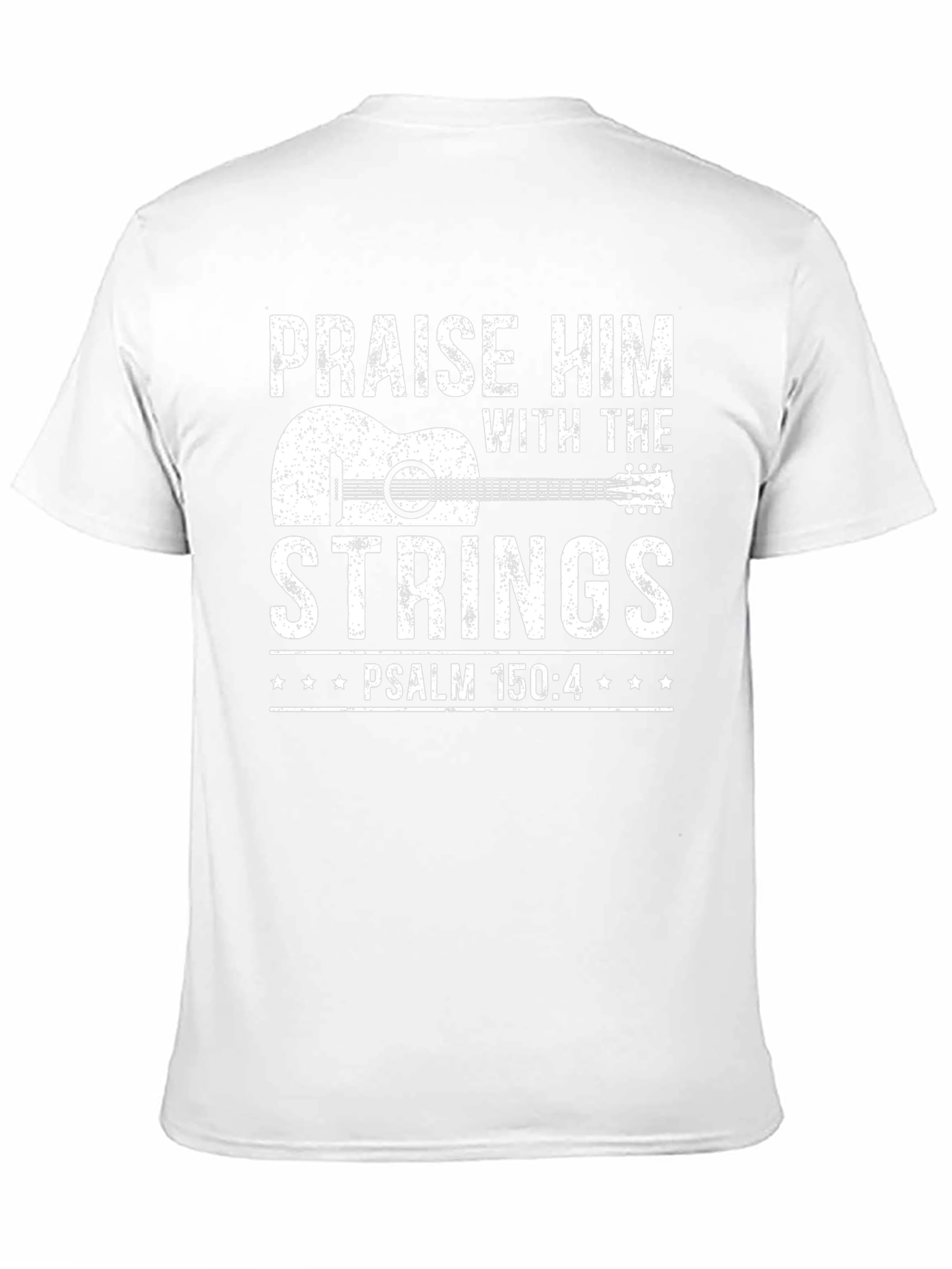 Praise Him with Strings Guitar T-Shirt