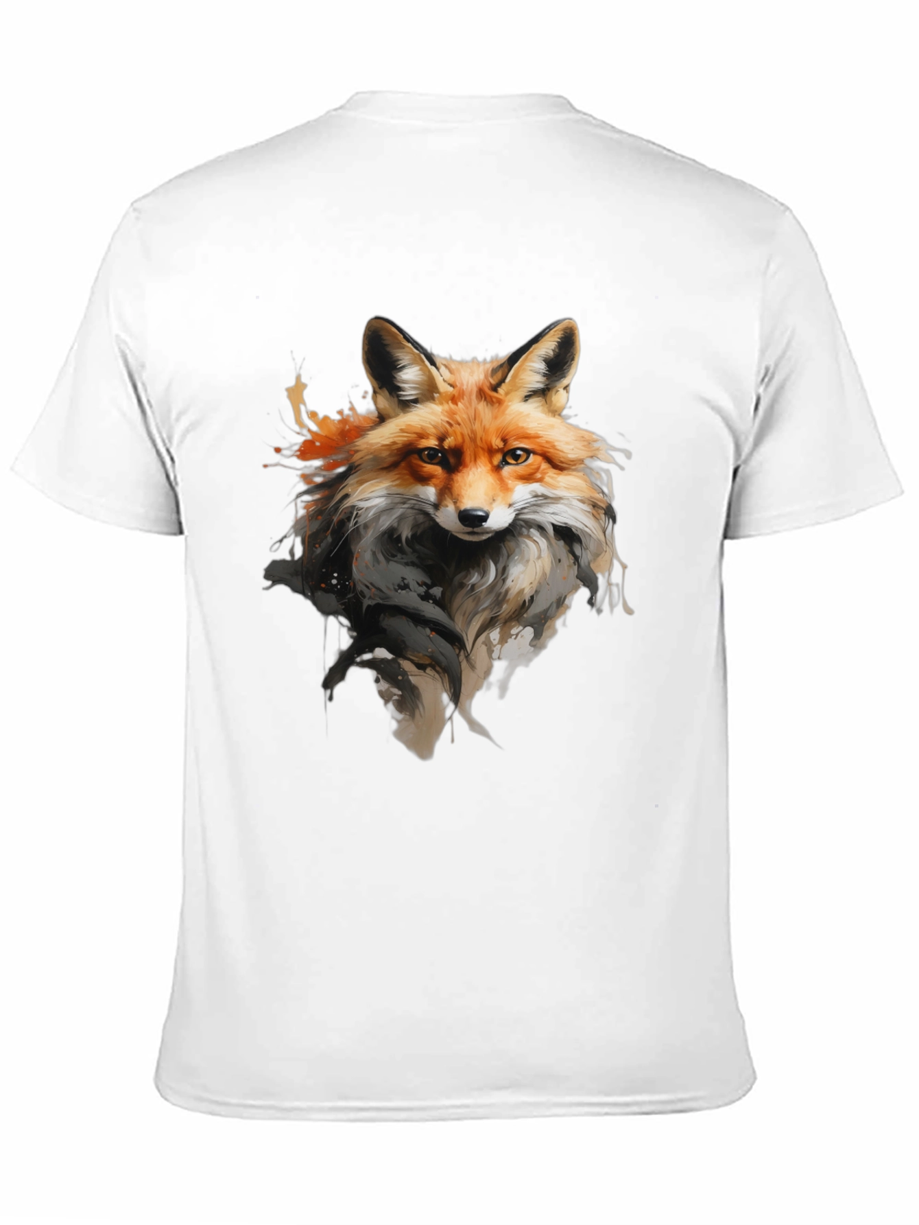 Fox Graphic T-Shirt: Stylish Animal Print Tee