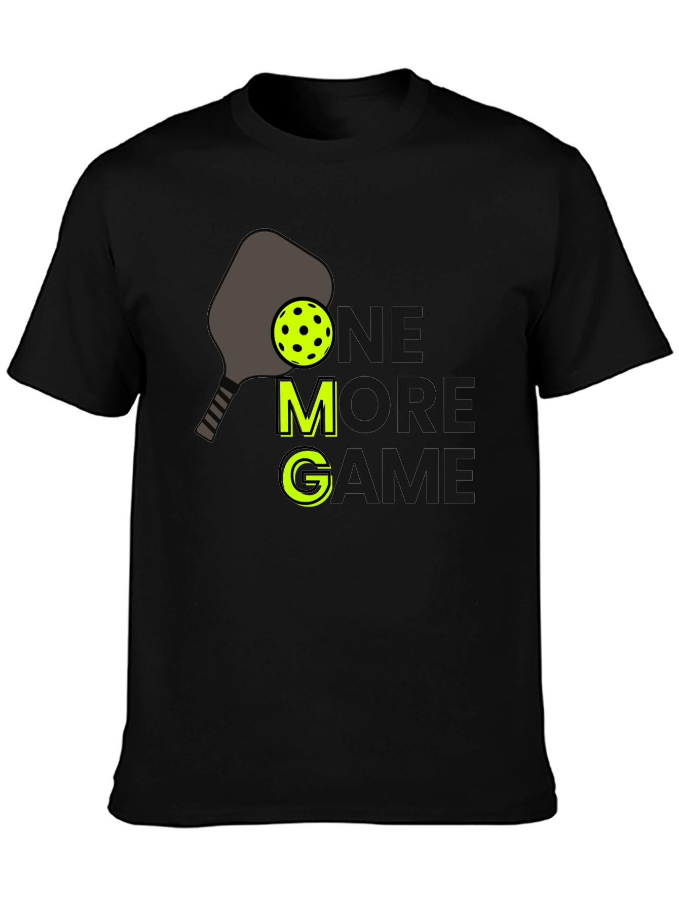 One More Game Pickleball T-Shirt