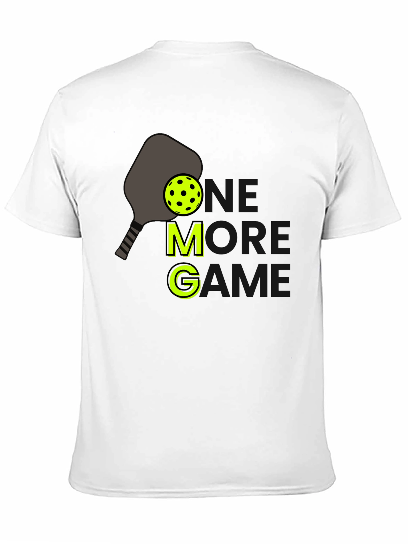 One More Game Pickleball T-Shirt