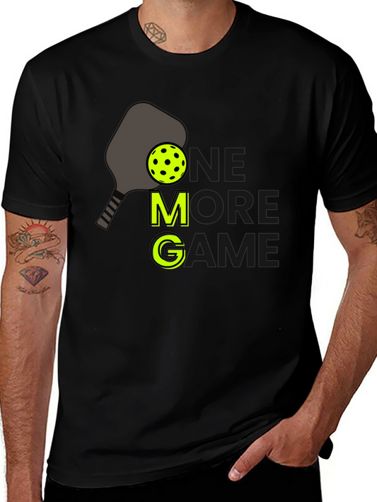 One More Game Pickleball T-Shirt