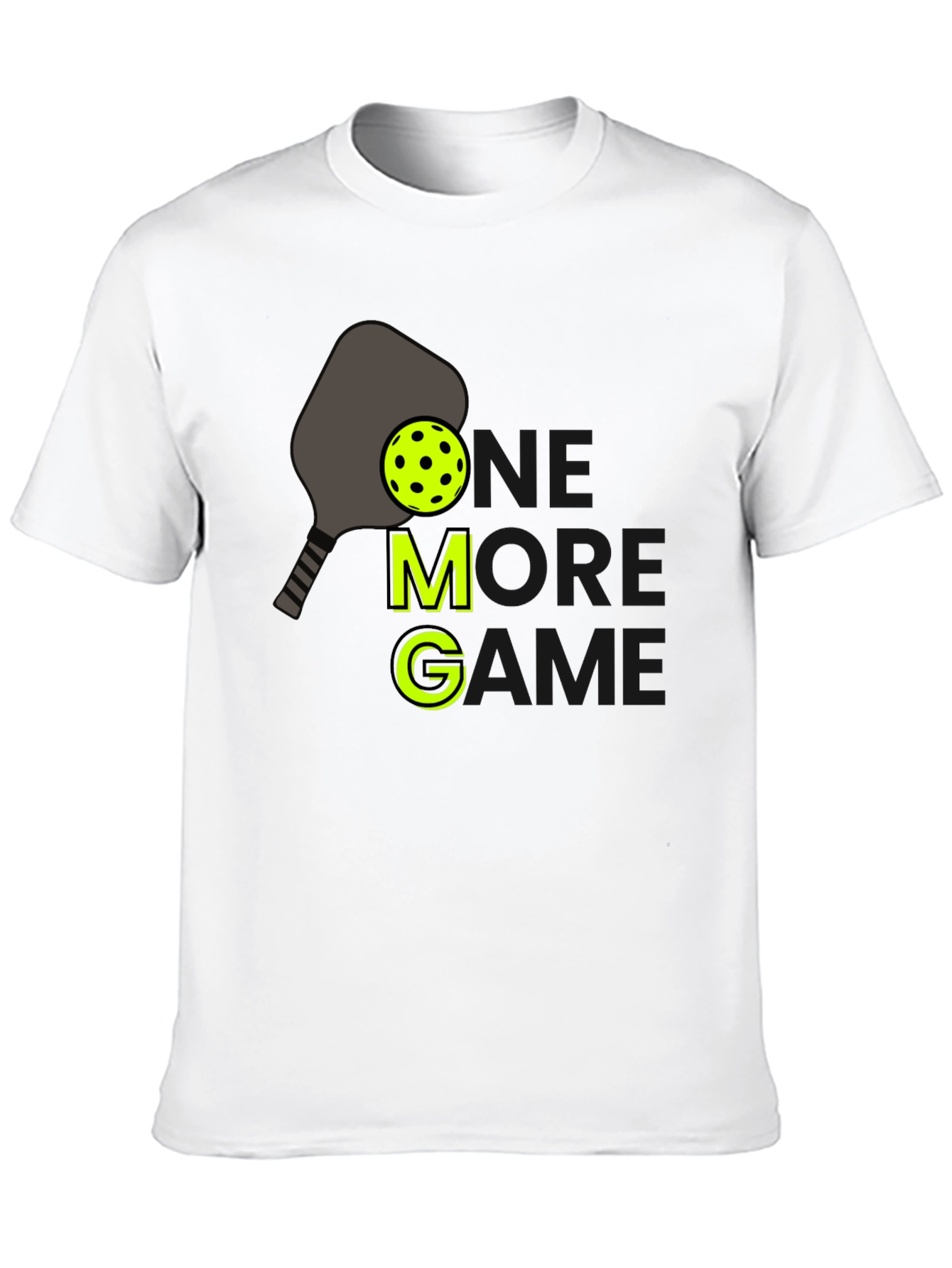 One More Game Pickleball T-Shirt