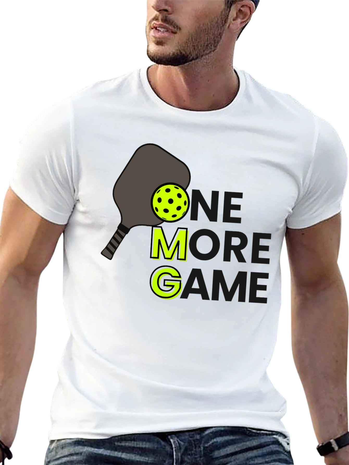 One More Game Pickleball T-Shirt