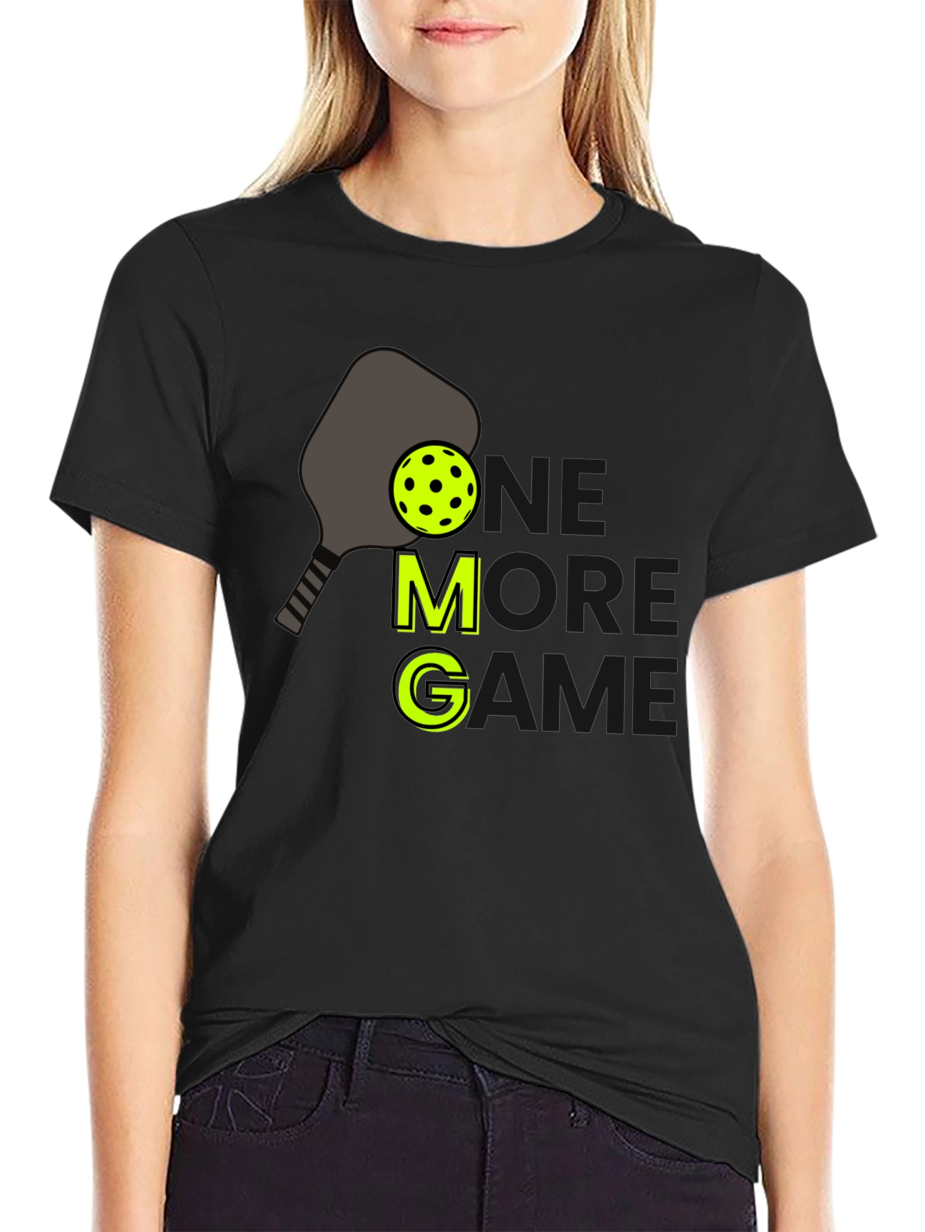One More Game Pickleball T-Shirt