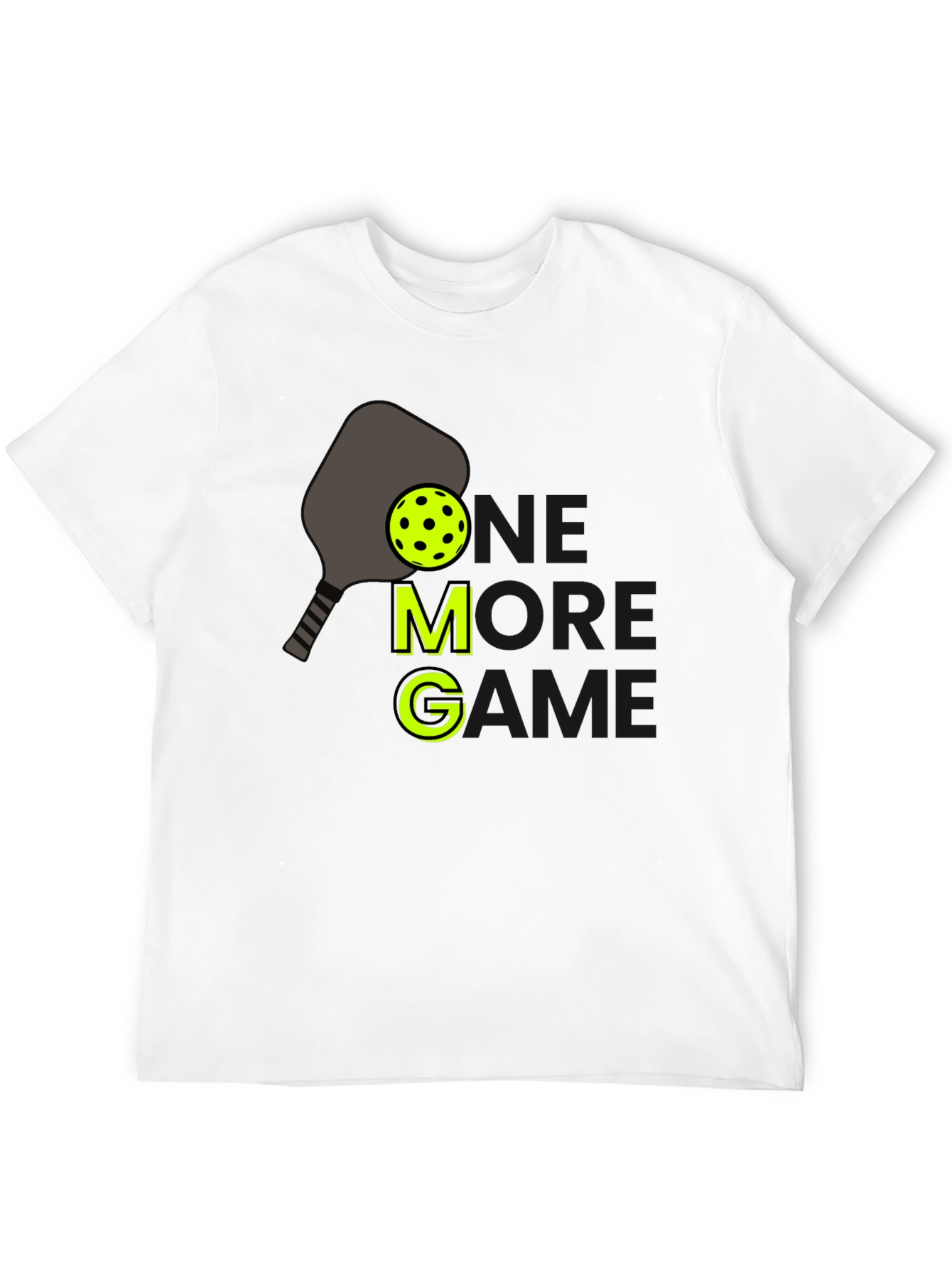 One More Game Pickleball T-Shirt