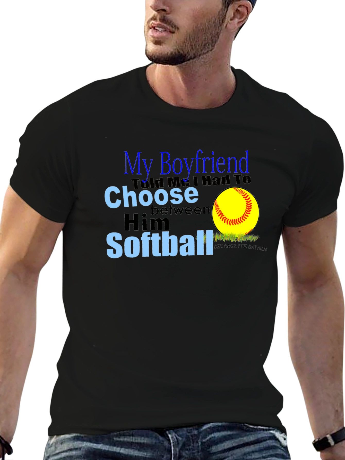 My Boyfriend Softball T-Shirt