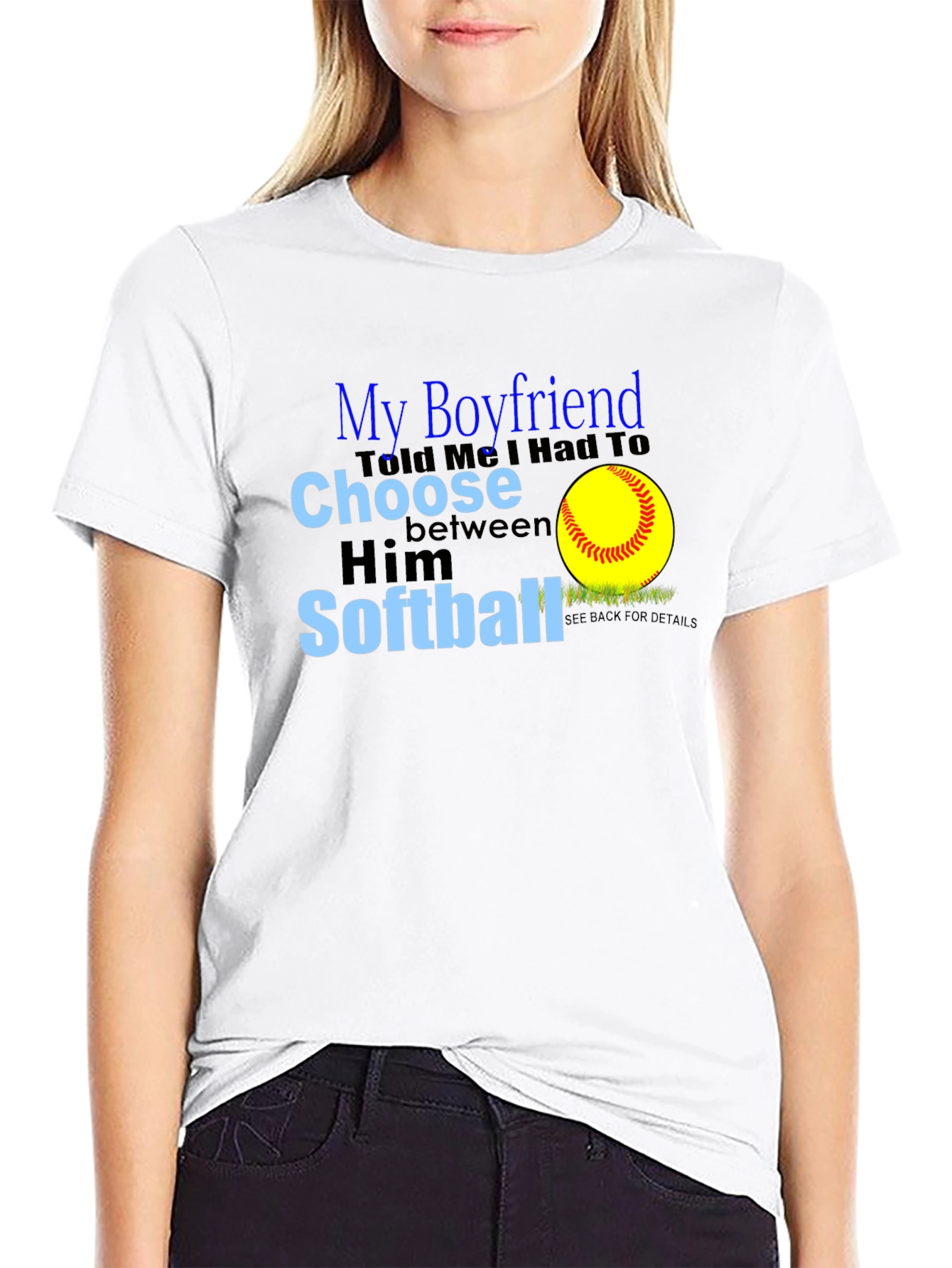 My Boyfriend Softball T-Shirt