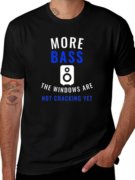 More Bass T-Shirt - Music Lover Tee