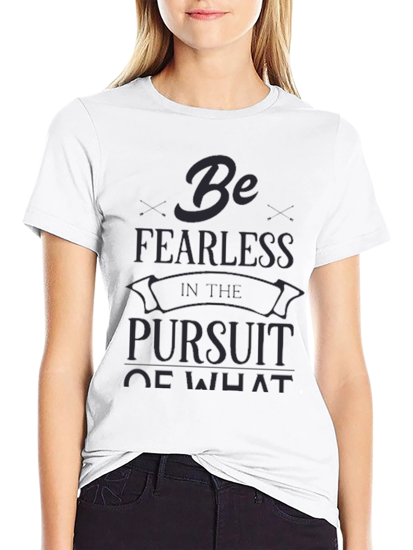 Be Fearless T-Shirt - Inspirational Graphic Tee