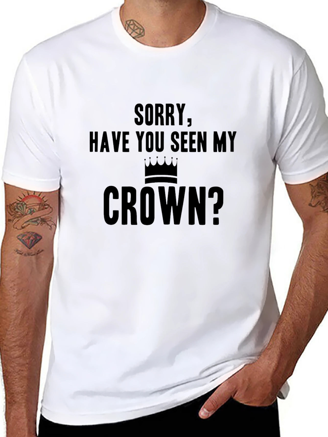 Funny Have You Seen My Crown Graphic Tee