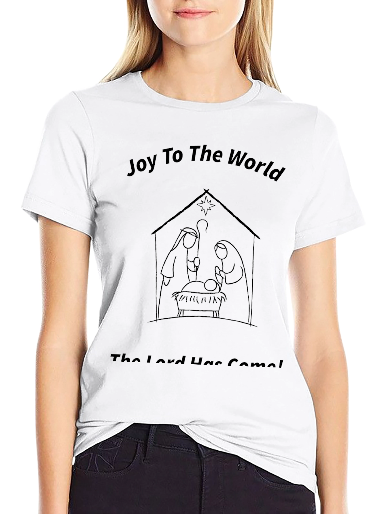 Joy To The World Black T-Shirt