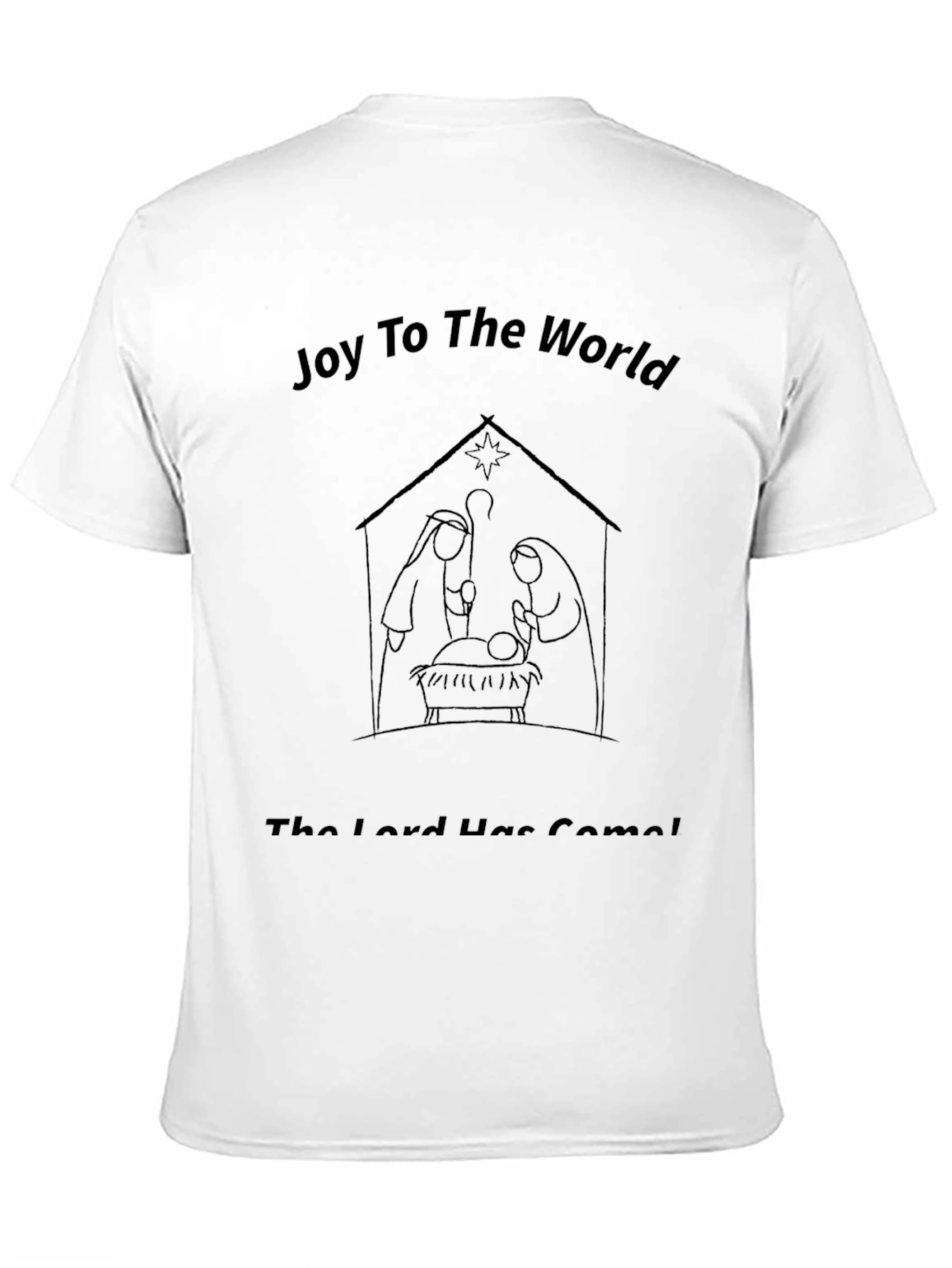 Joy To The World Black T-Shirt