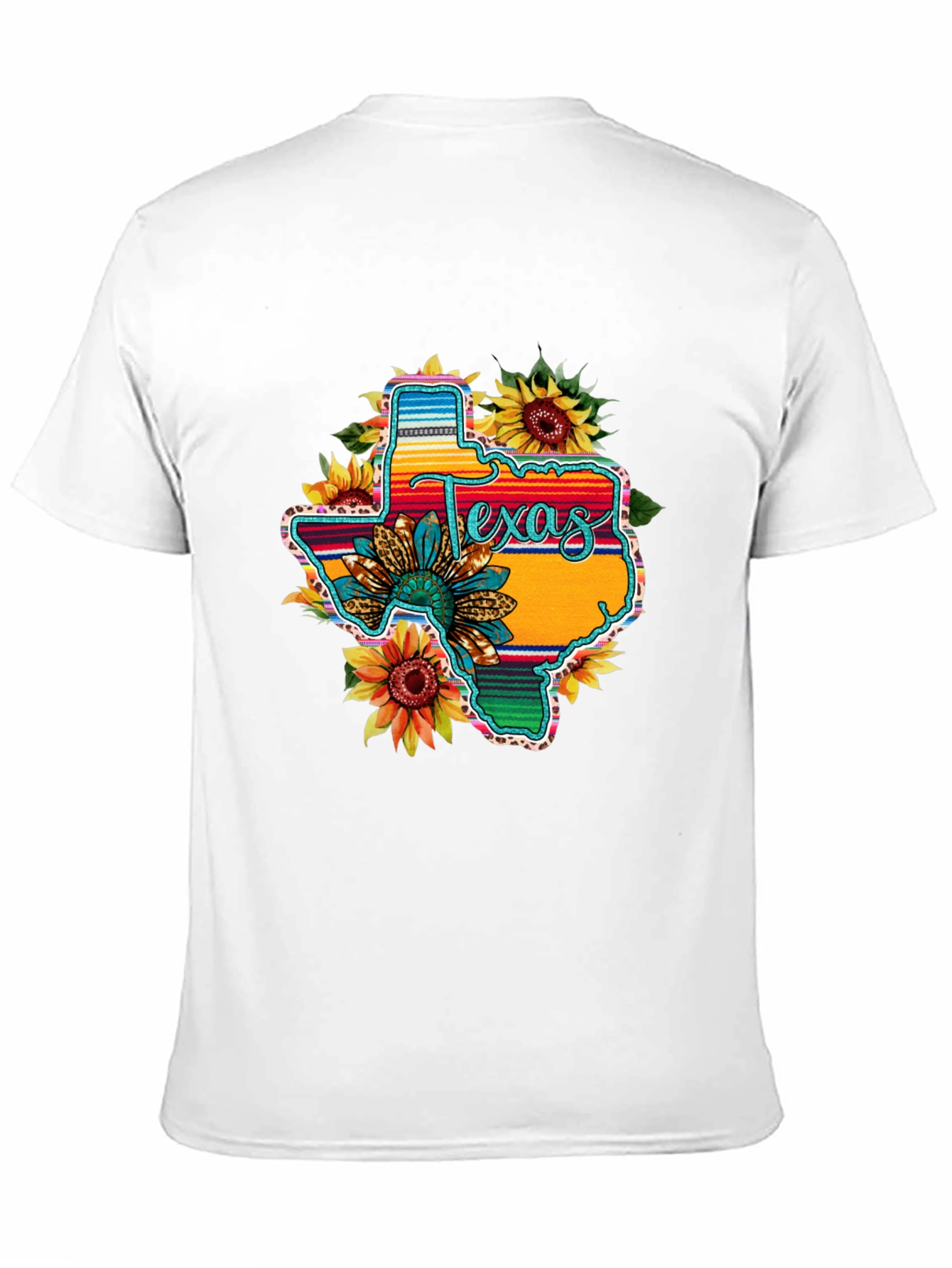 Texas Sunflower Graphic Tee - Stylish Comfort