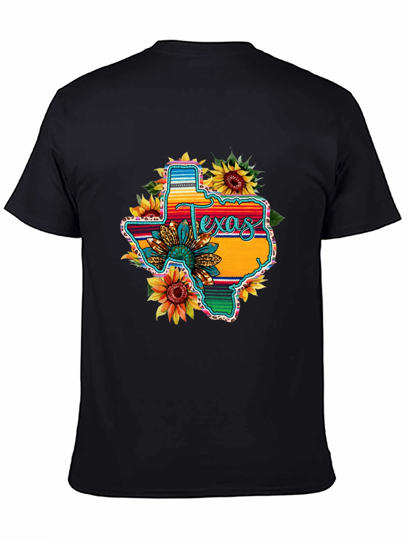 Texas Sunflower Graphic Tee - Stylish Comfort