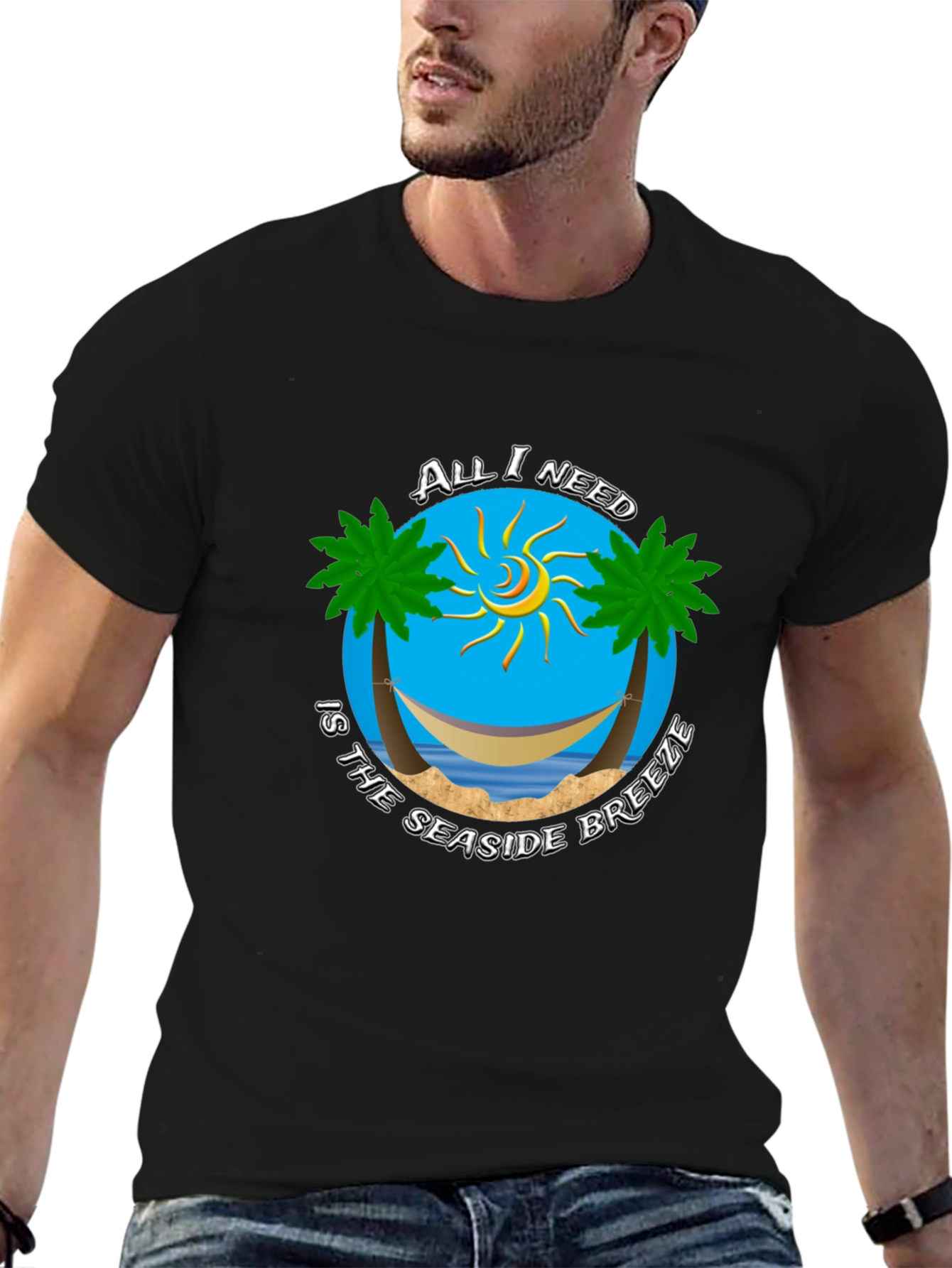 Seaside Breeze Graphic Tee