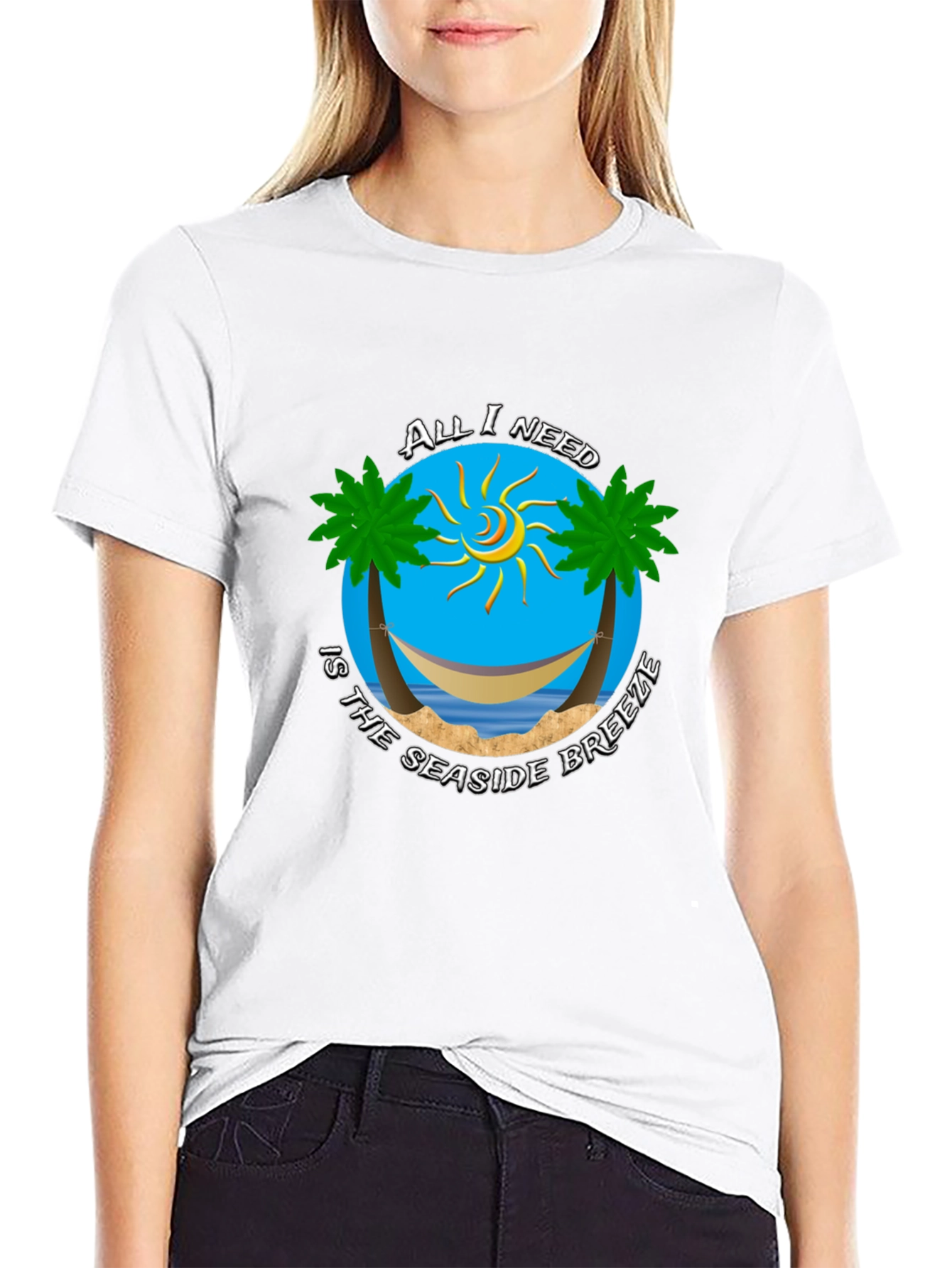 Seaside Breeze Graphic Tee
