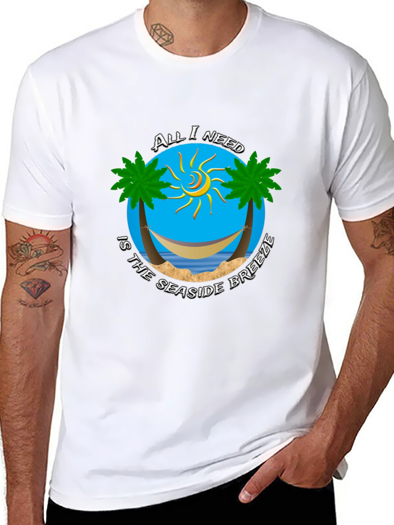 Seaside Breeze Graphic Tee