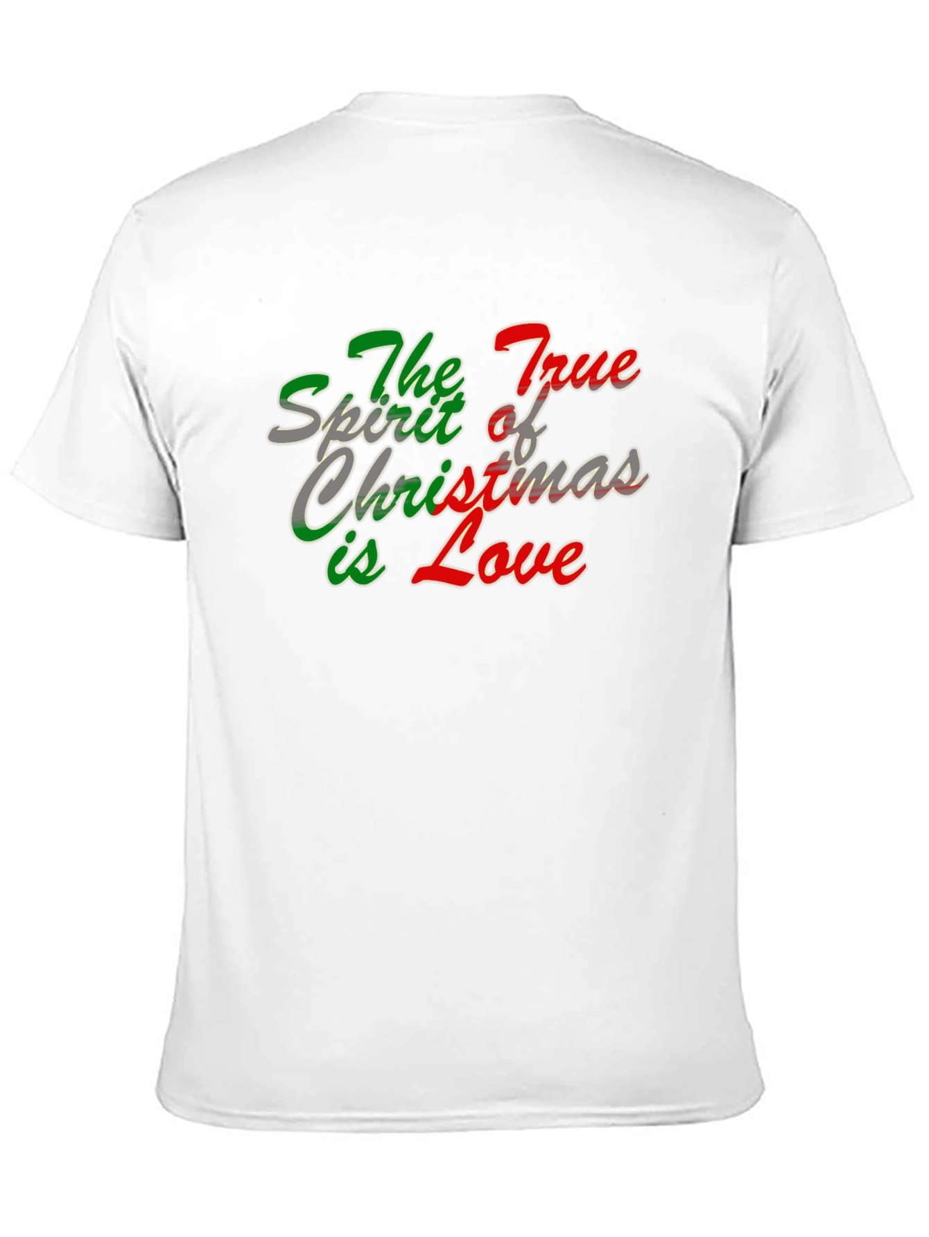 True Spirit Christmas Love Graphic T-Shirt