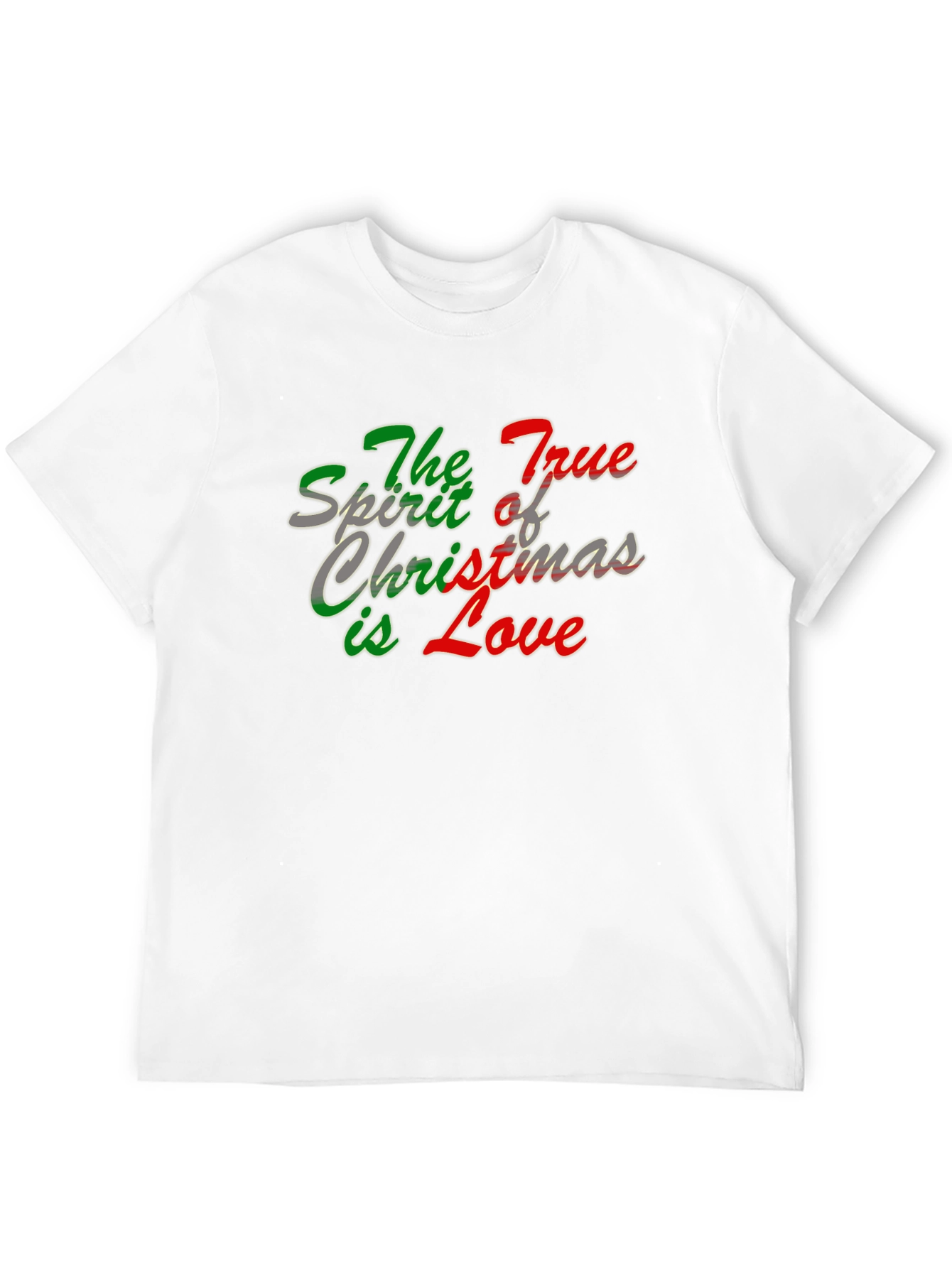 True Spirit Christmas Love Graphic T-Shirt