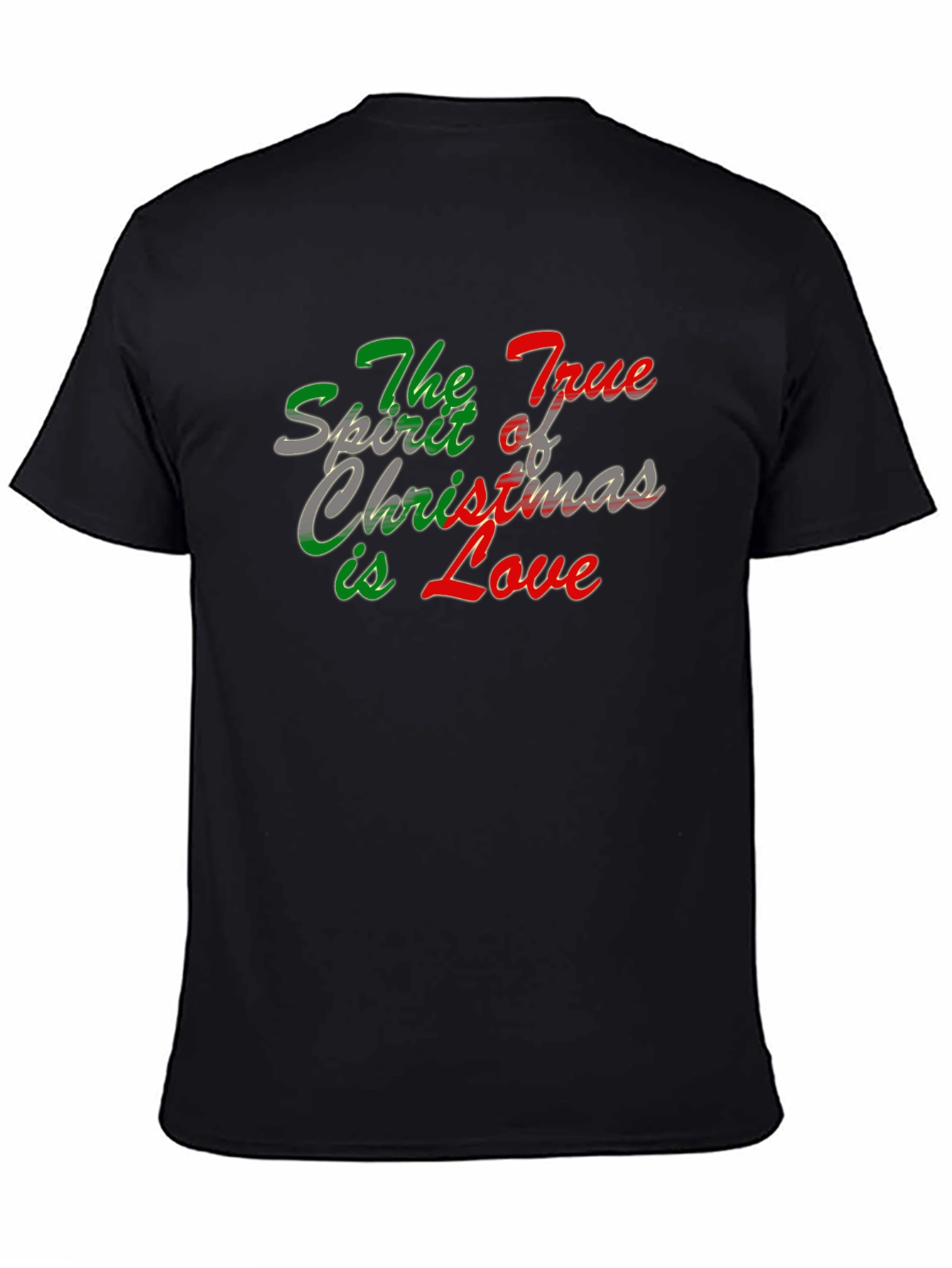 True Spirit Christmas Love Graphic T-Shirt