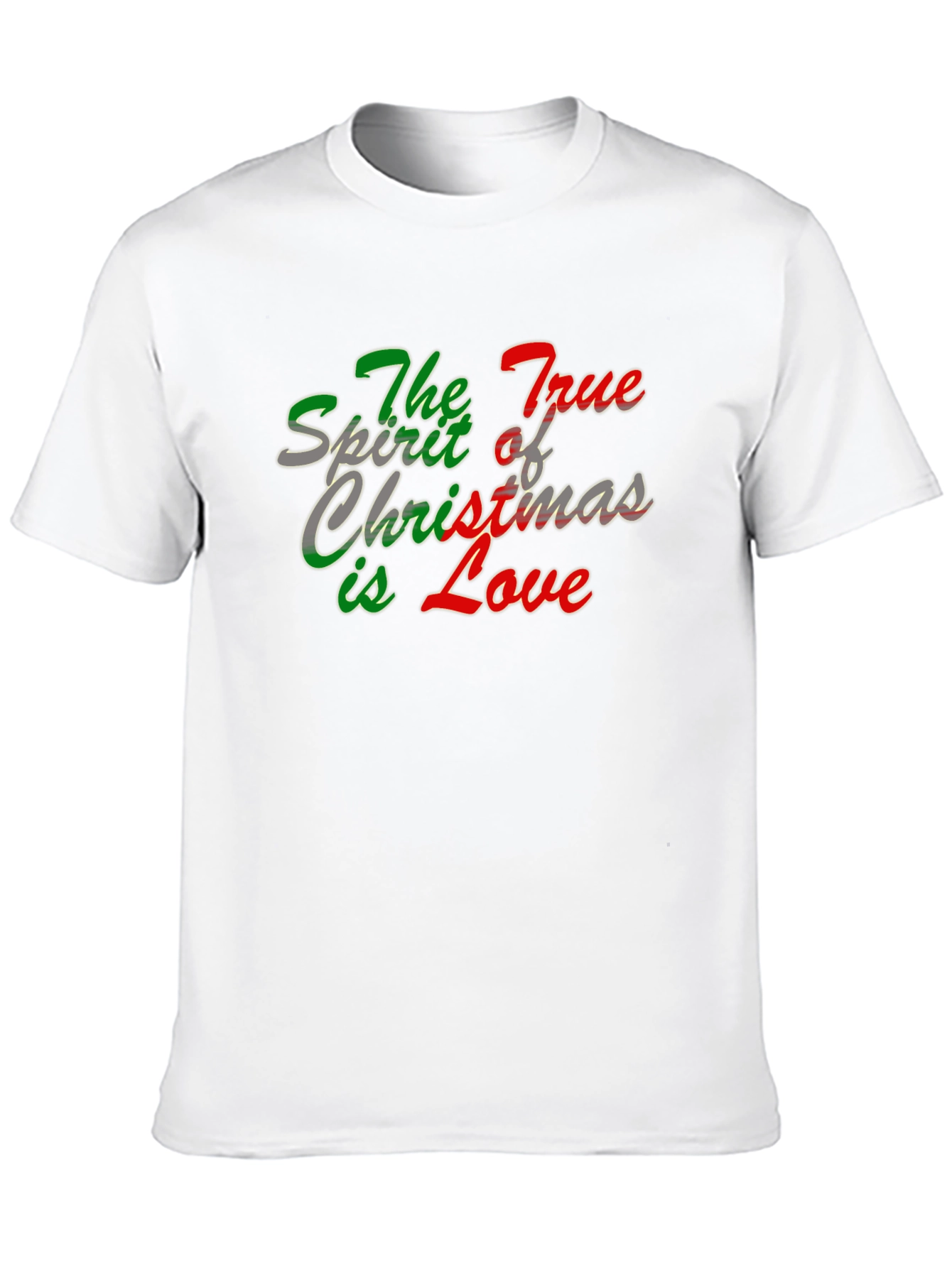 True Spirit Christmas Love Graphic T-Shirt