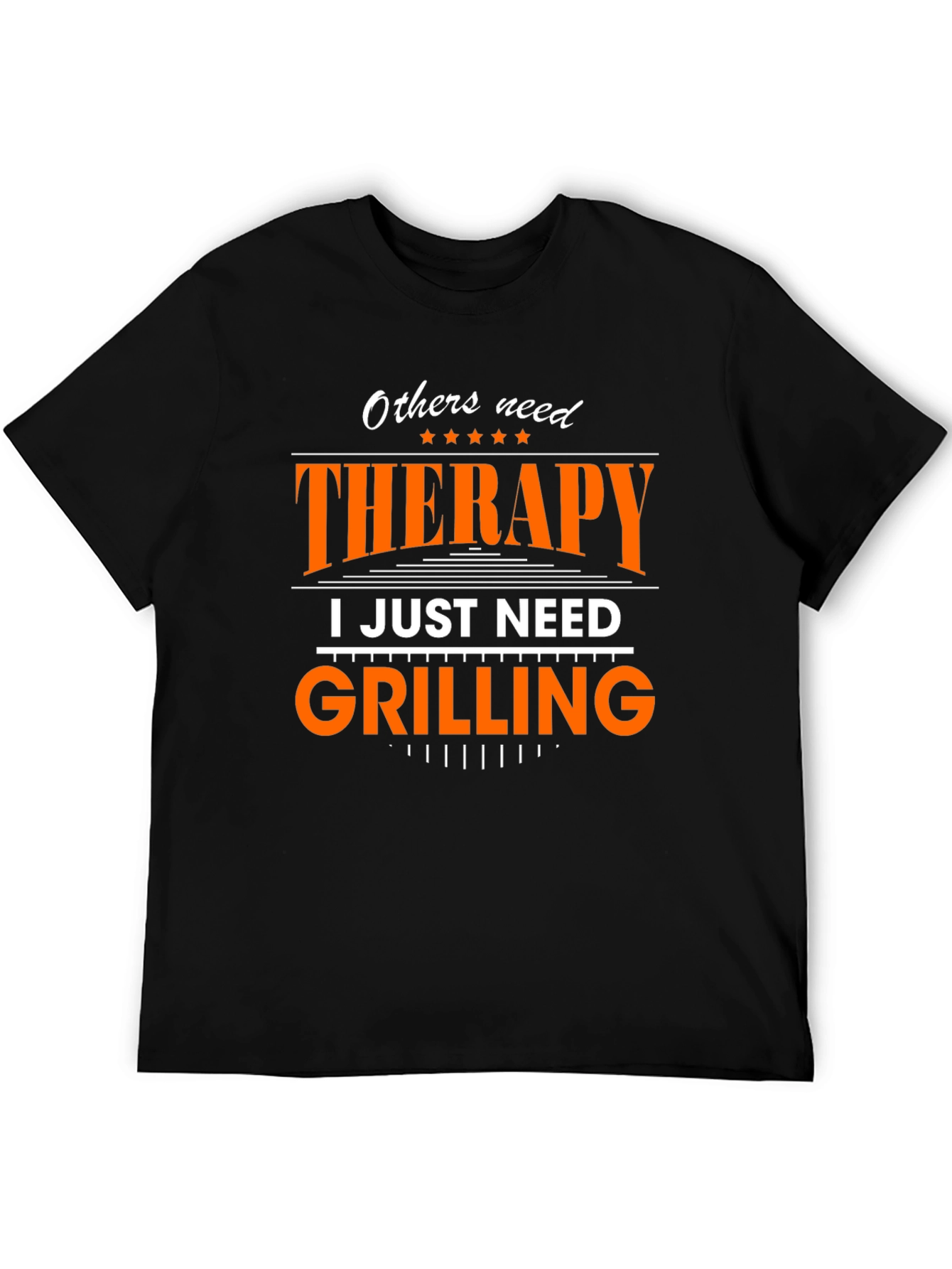 Therapy Grilling Black T-Shirt