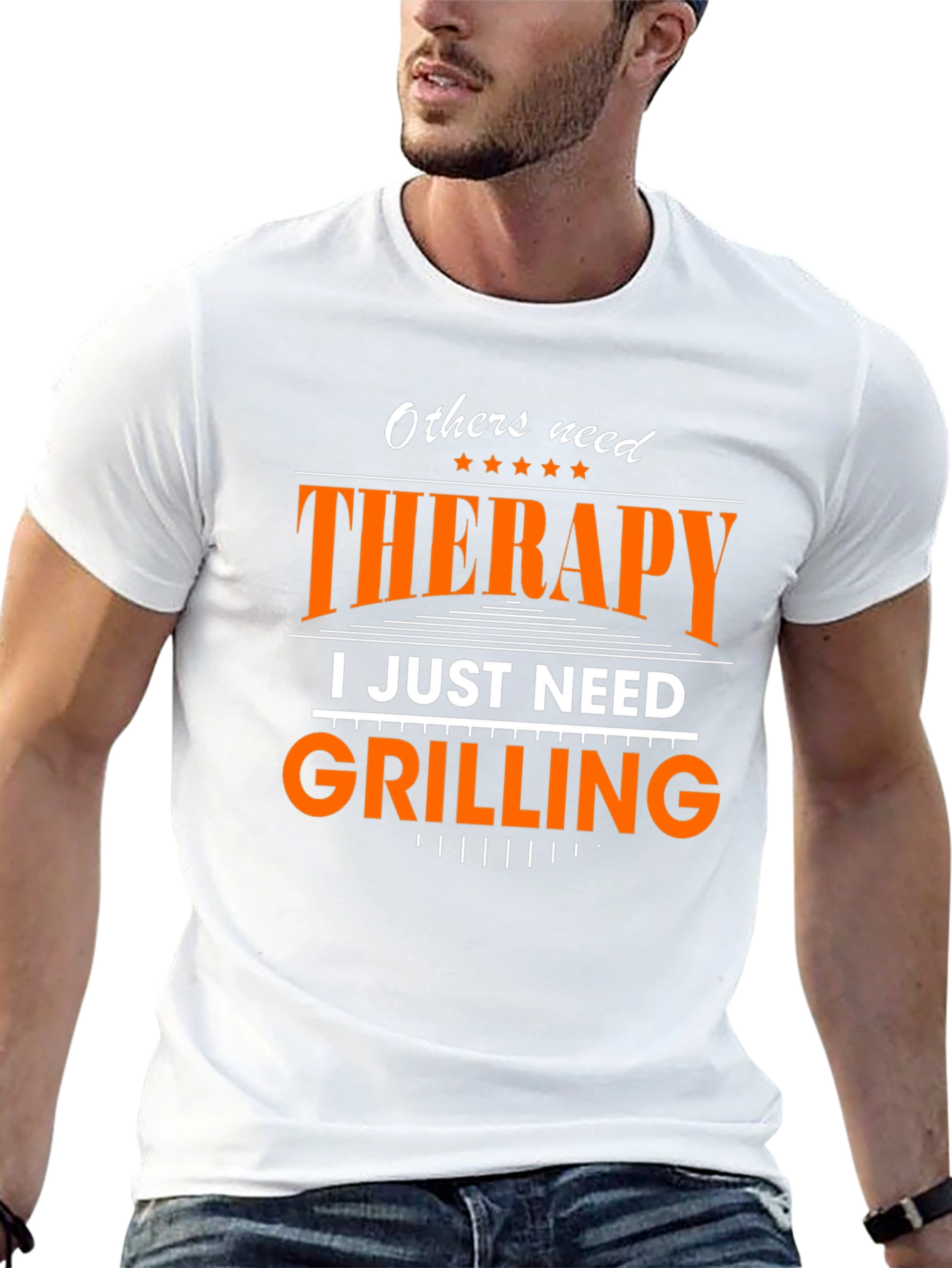 Therapy Grilling Black T-Shirt